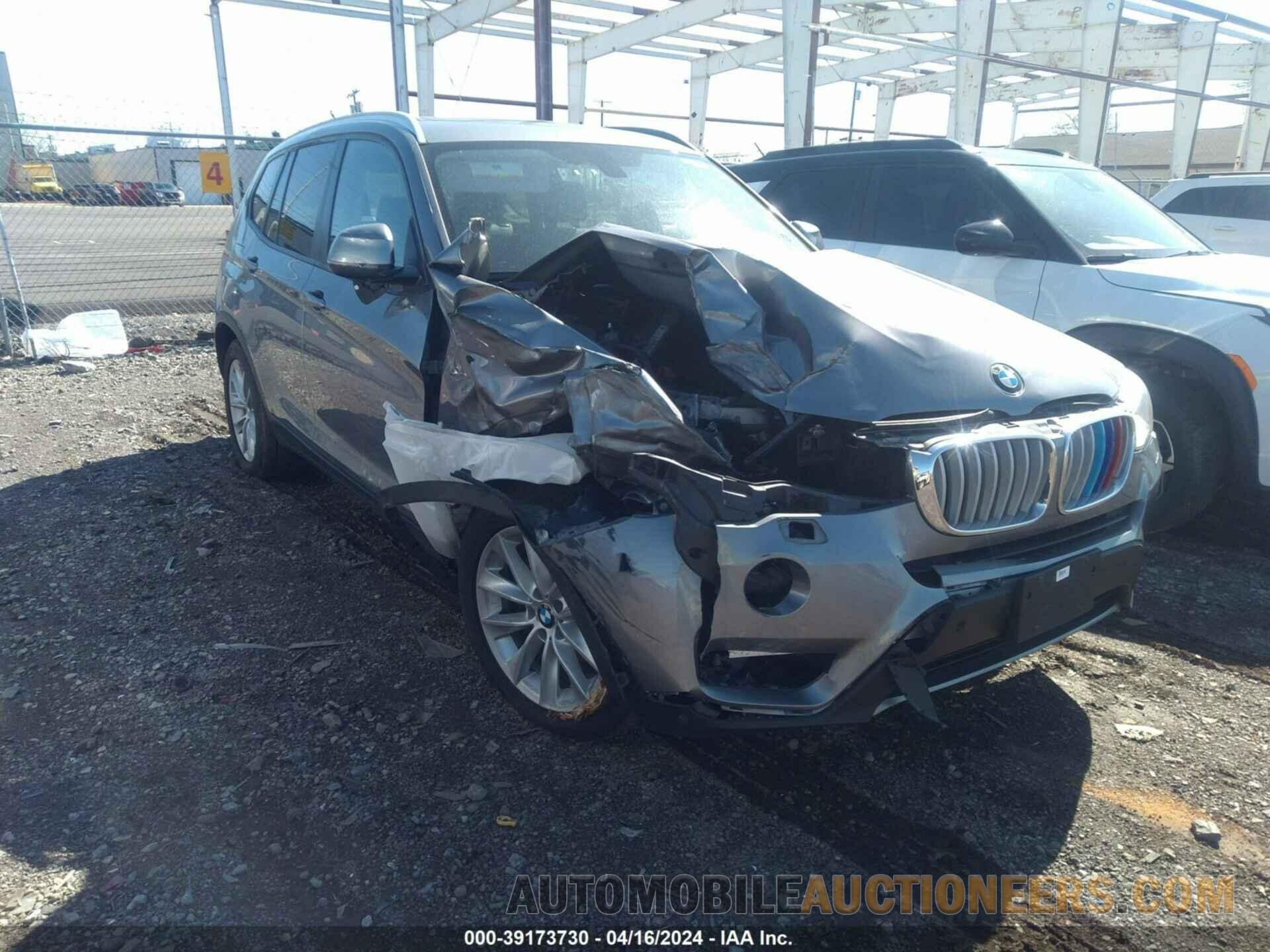 5UXWX9C53G0D95028 BMW X3 2016