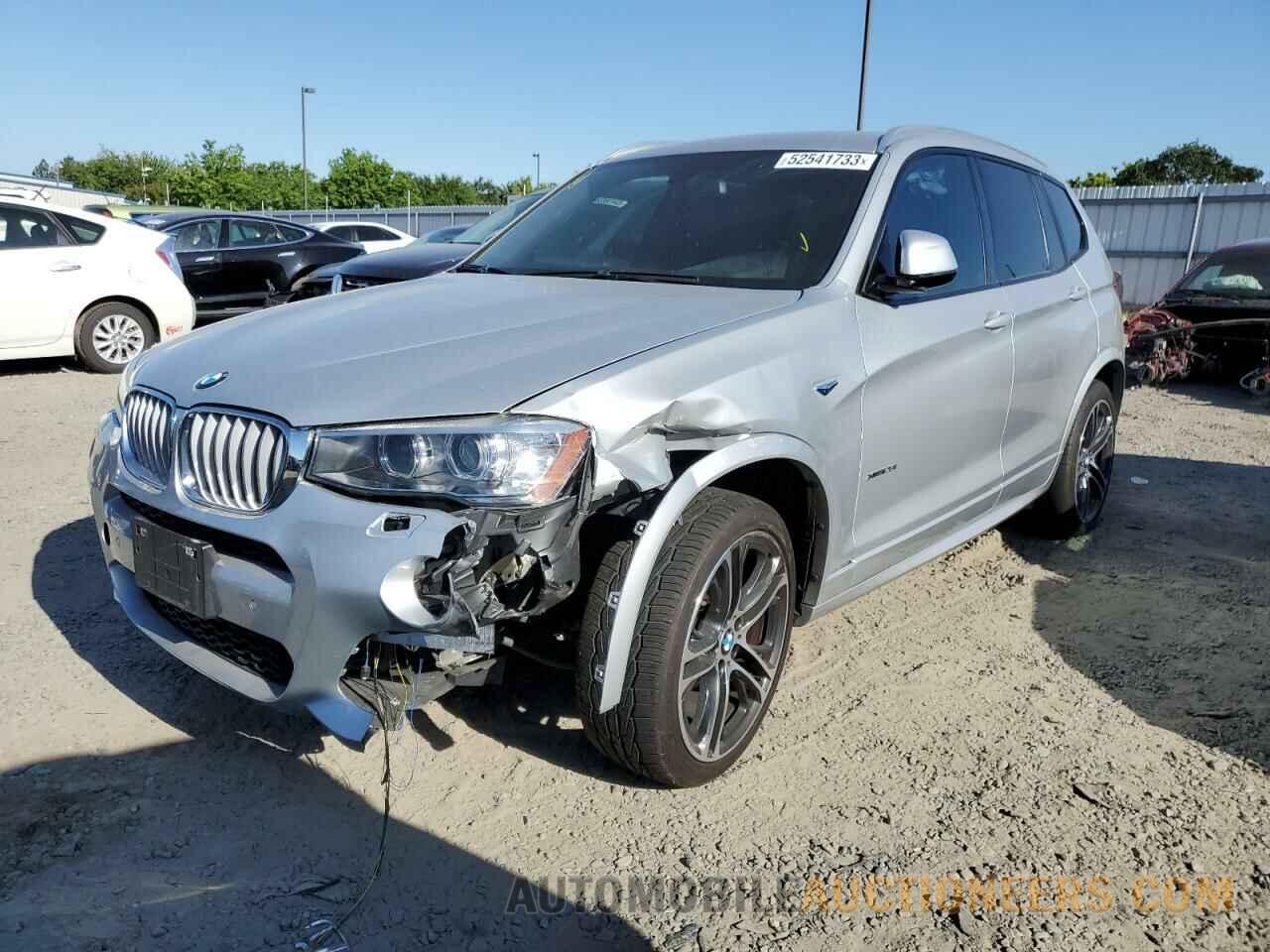 5UXWX9C53G0D95160 BMW X3 2016