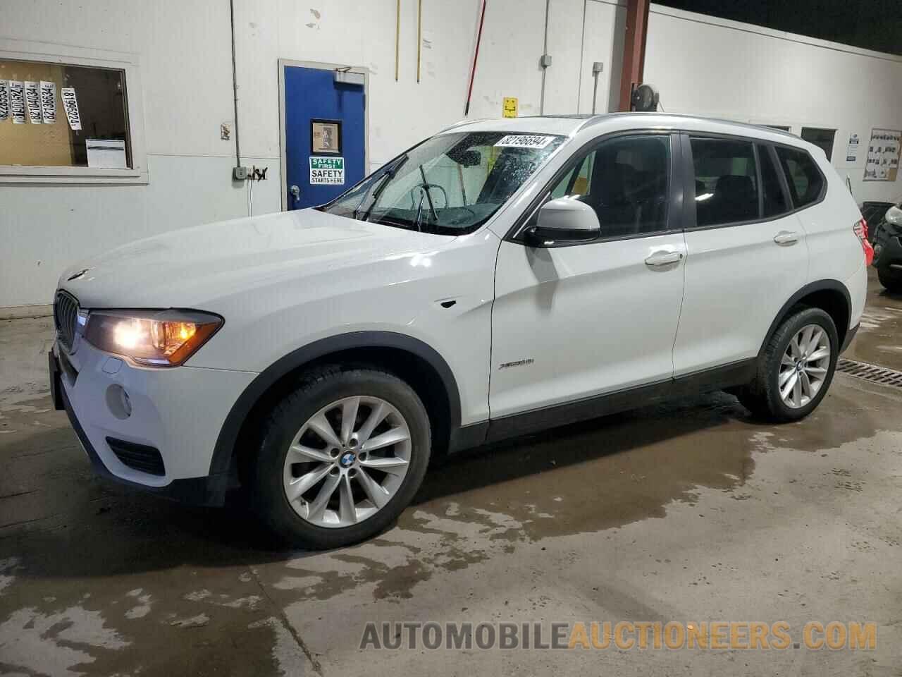 5UXWX9C53H0D95676 BMW X3 2017