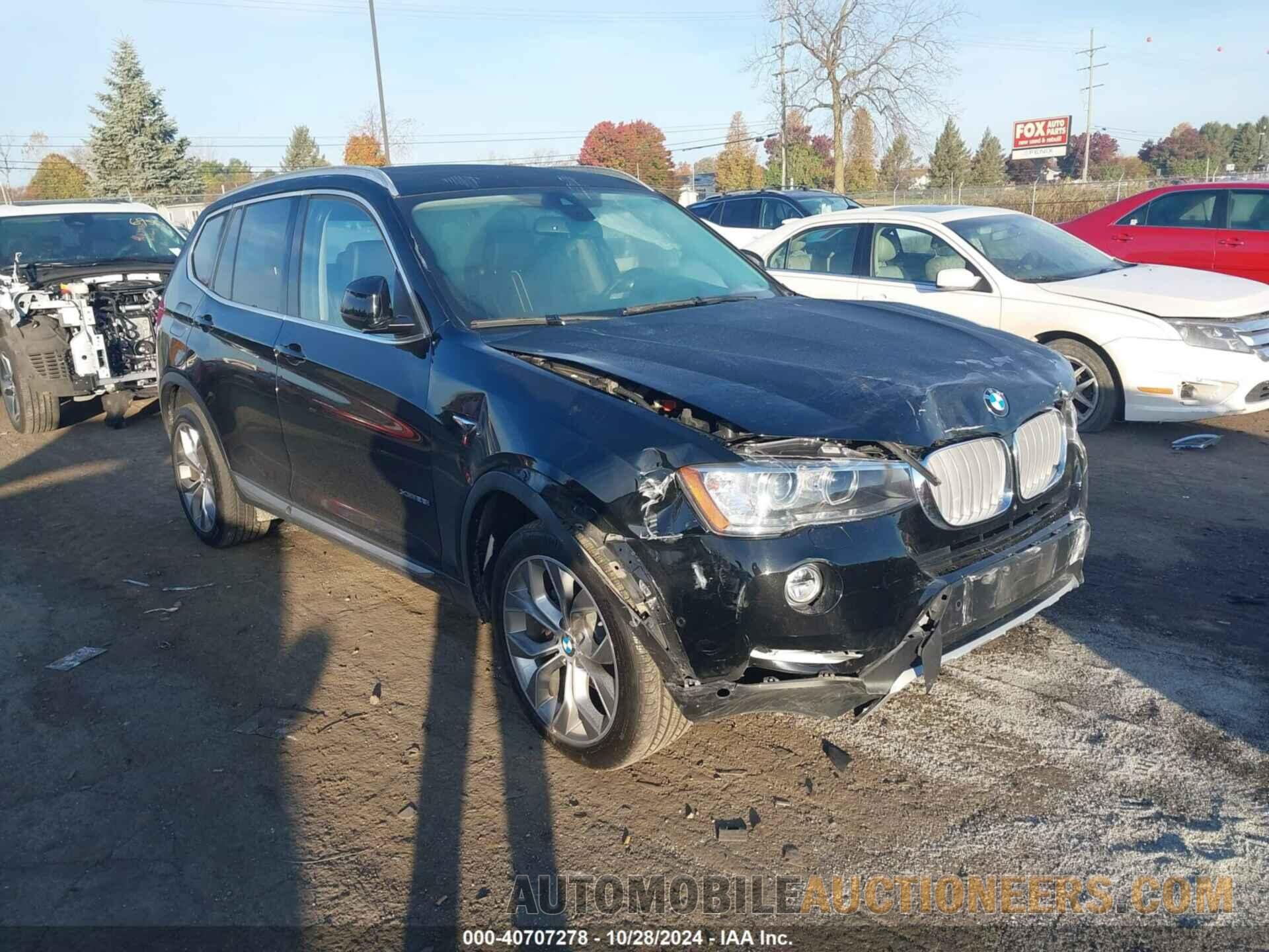 5UXWX9C53H0D96844 BMW X3 2017