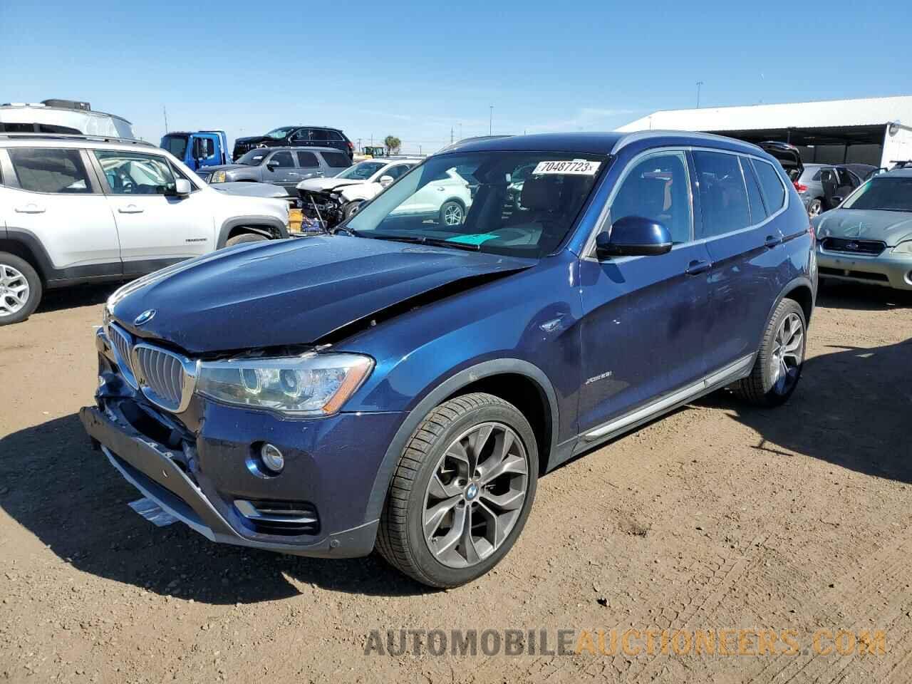 5UXWX9C53H0D98349 BMW X3 2017