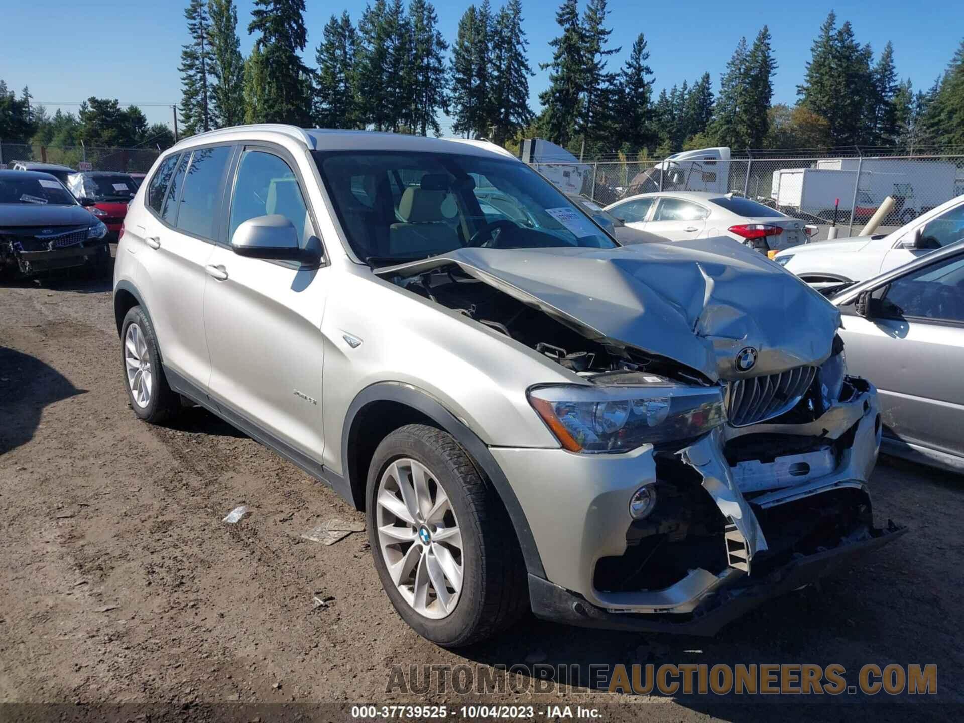 5UXWX9C53H0D98819 BMW X3 2017