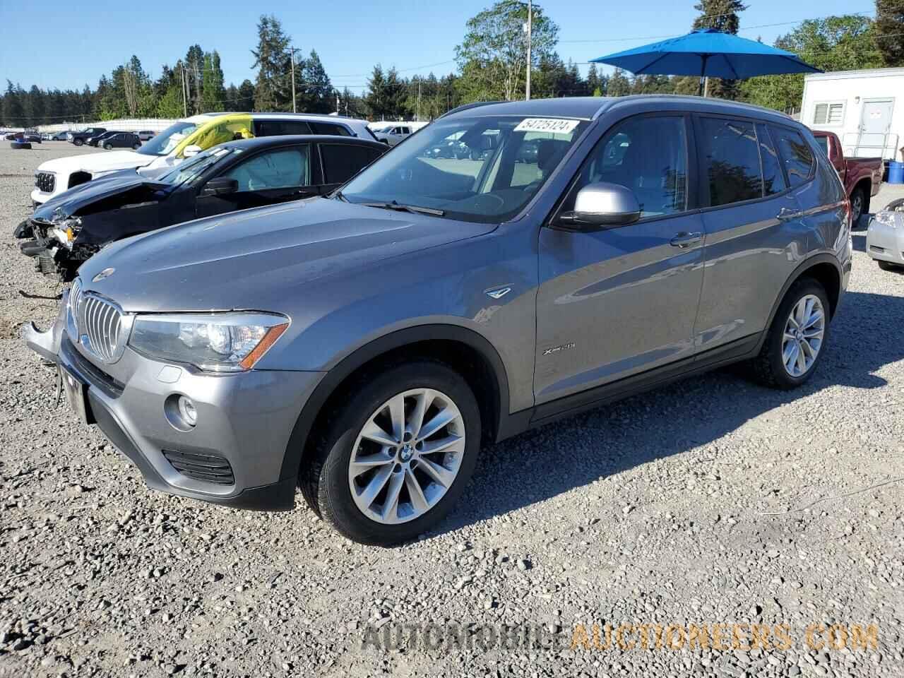 5UXWX9C53H0D99131 BMW X3 2017