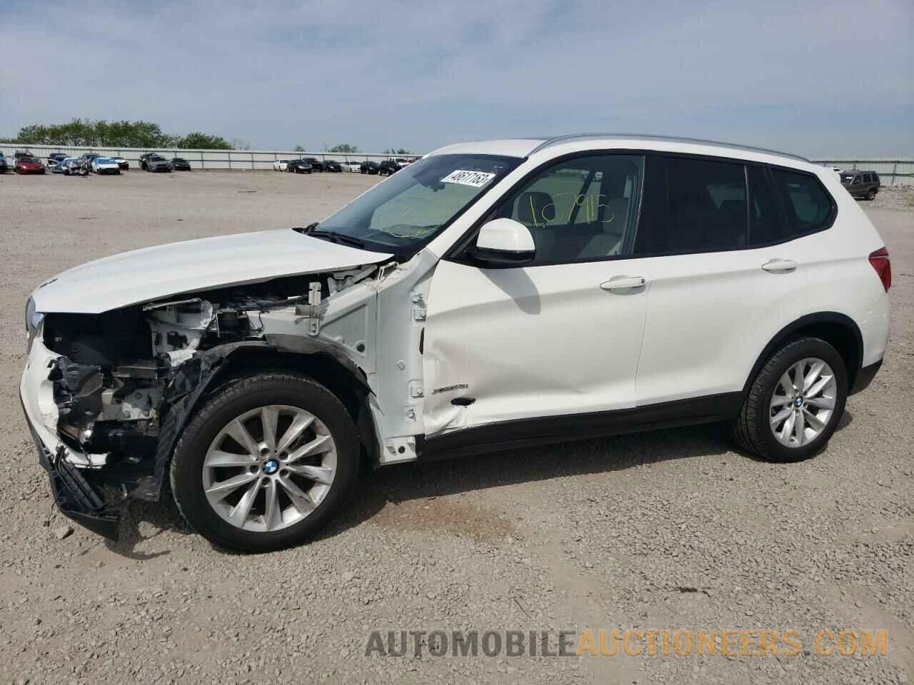 5UXWX9C53H0T01163 BMW X3 2017