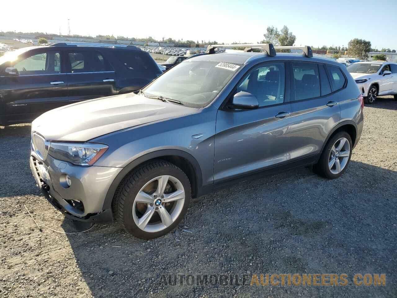 5UXWX9C53H0T01602 BMW X3 2017