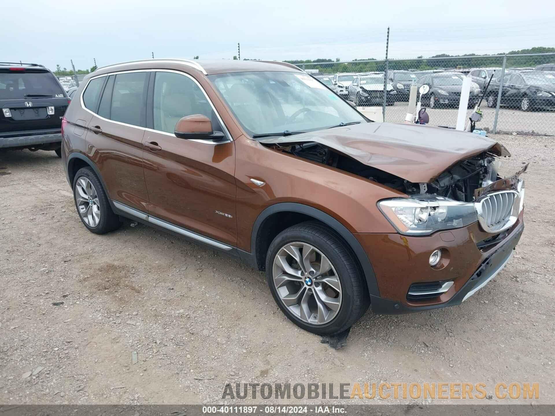 5UXWX9C53H0T02071 BMW X3 2017