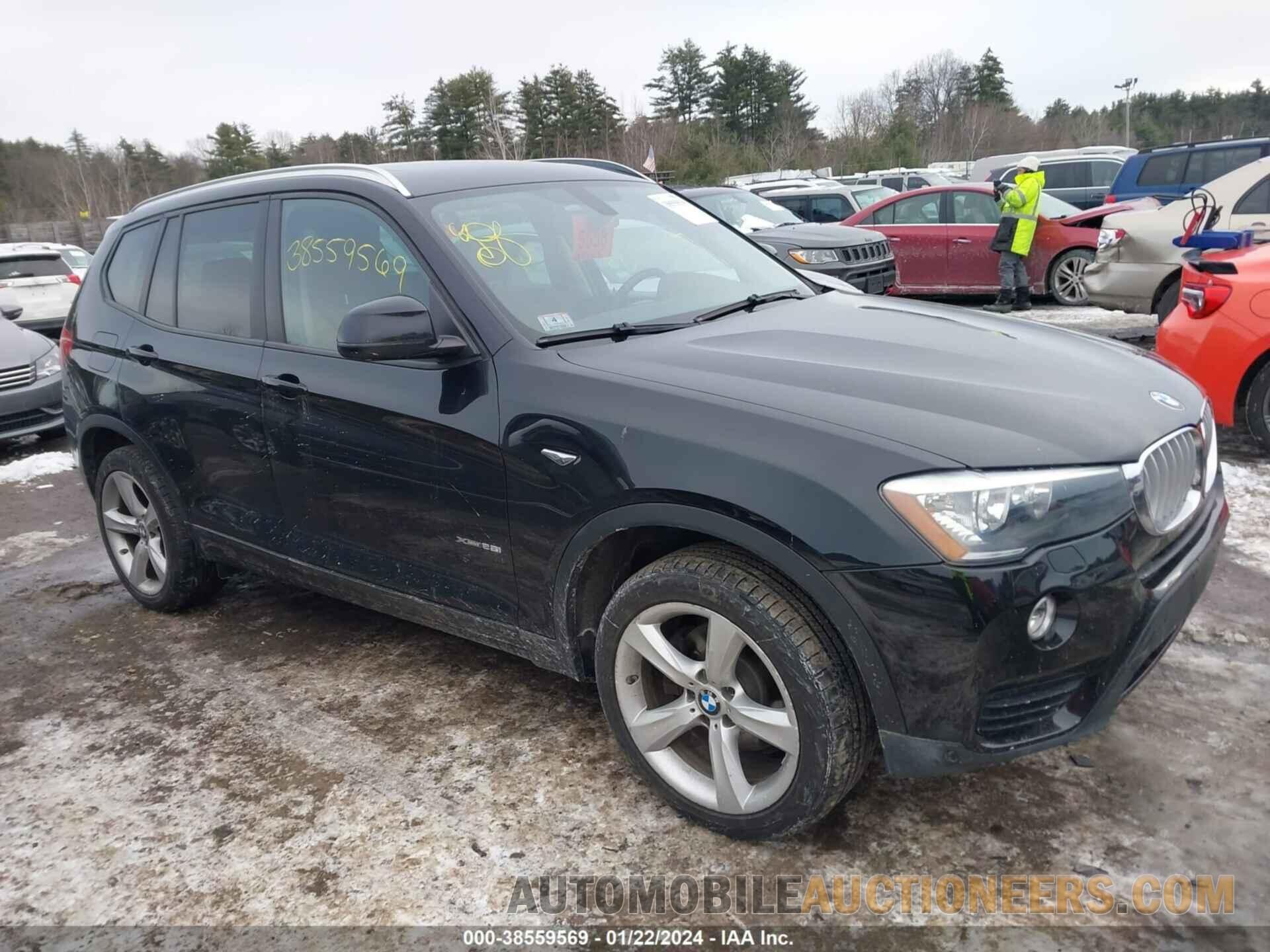 5UXWX9C53H0T04158 BMW X3 2017