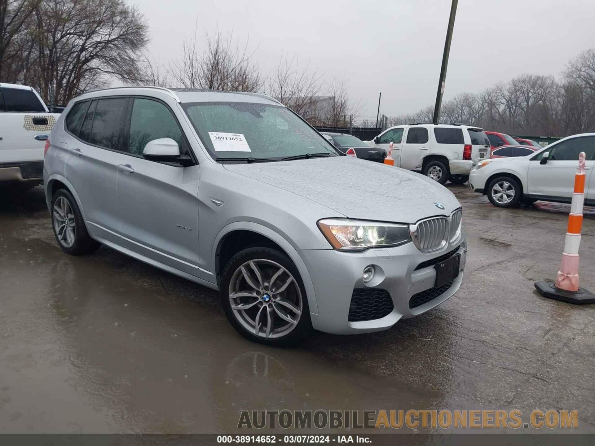 5UXWX9C53H0T05567 BMW X3 2017