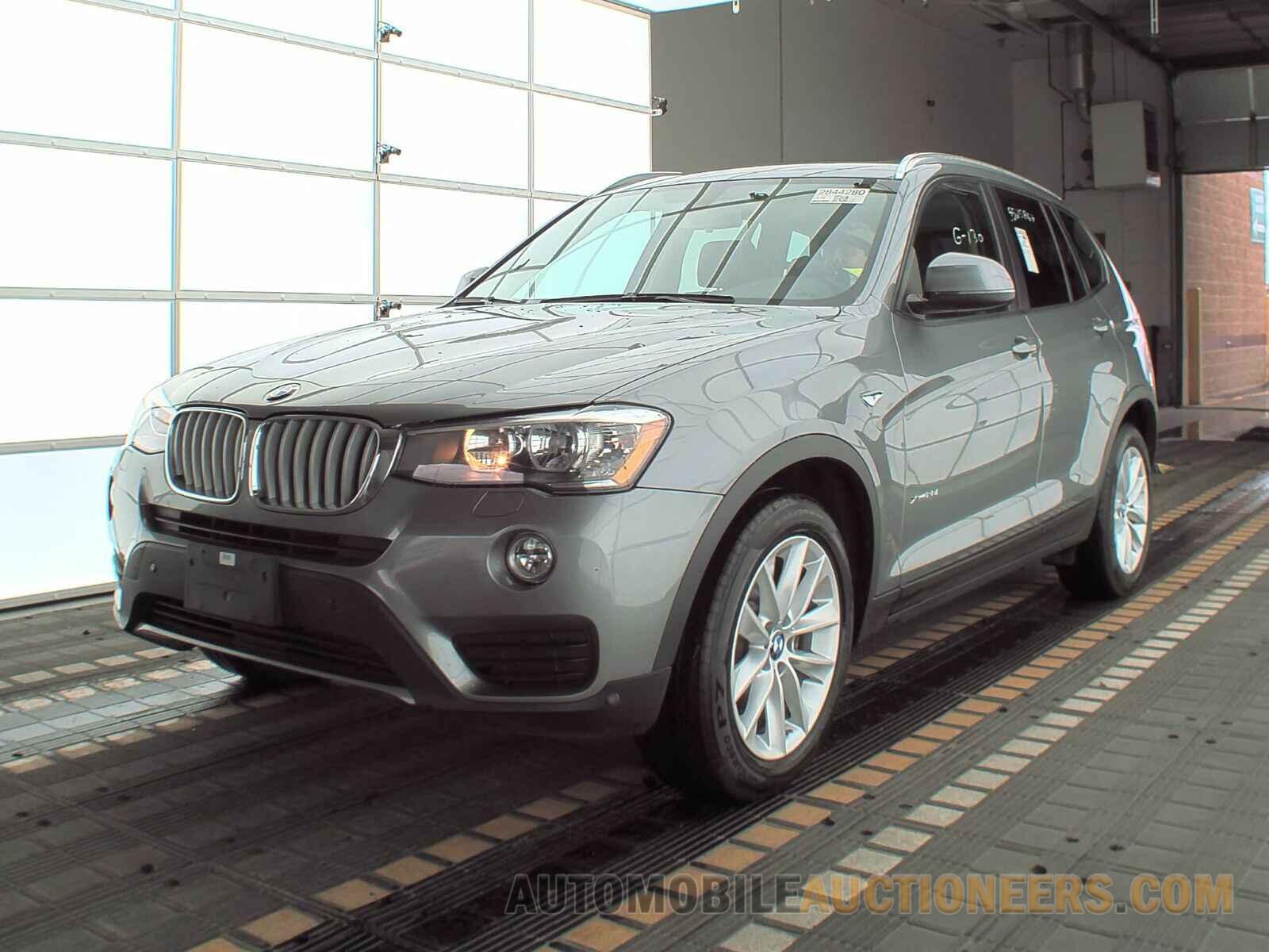 5UXWX9C53H0T06153 BMW X3 2017