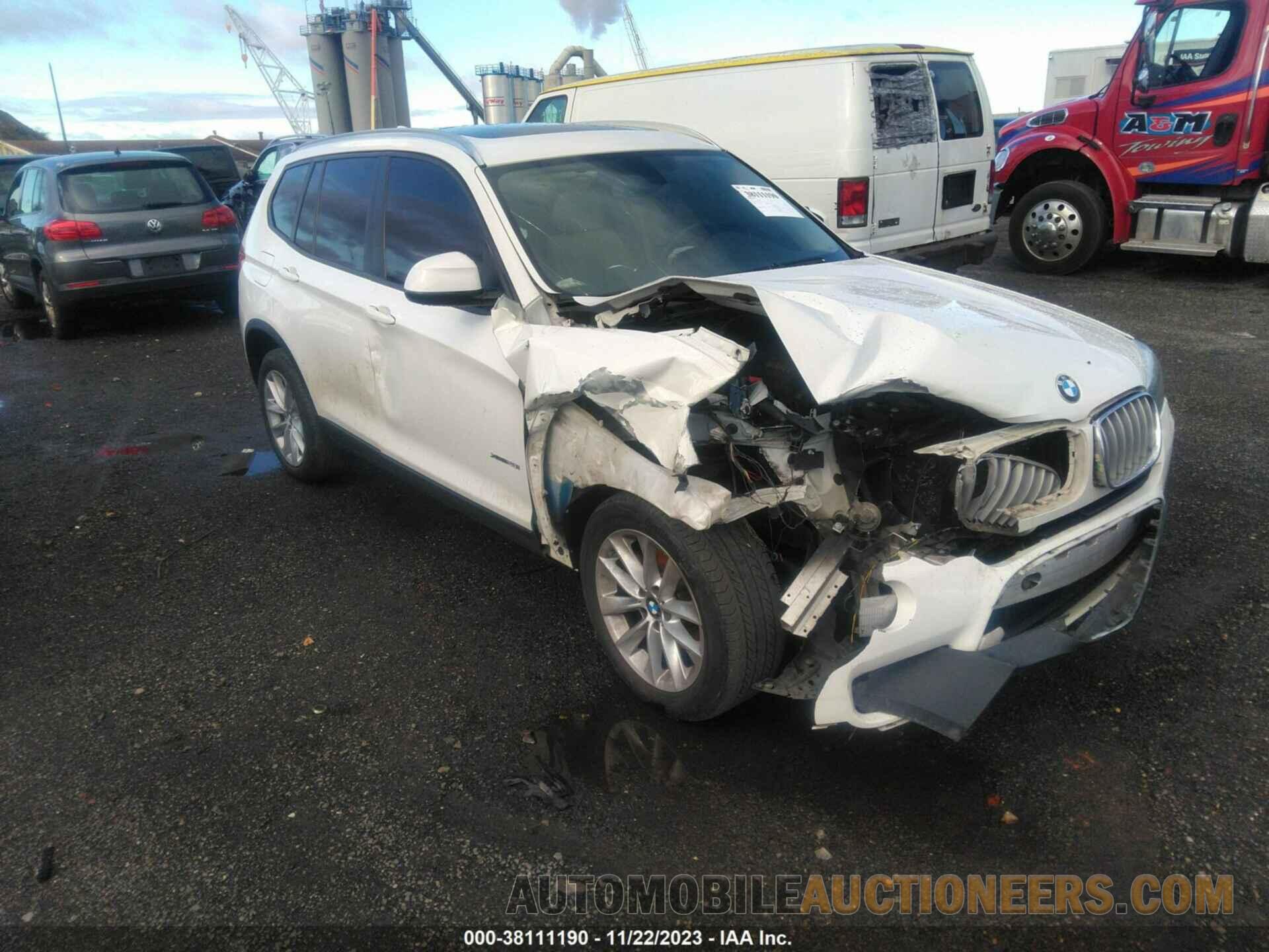 5UXWX9C53H0T07237 BMW X3 2017