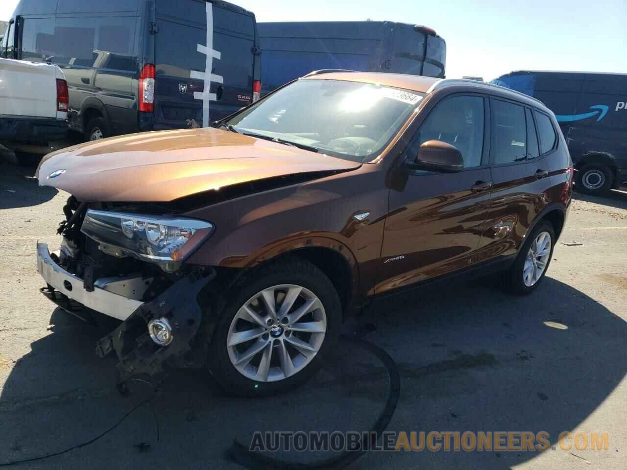 5UXWX9C53H0T07738 BMW X3 2017