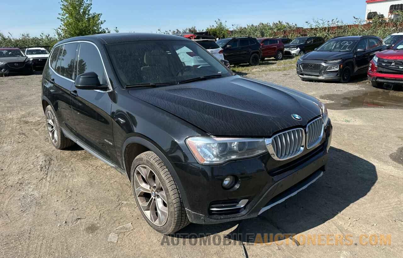 5UXWX9C53H0T07898 BMW X3 2017