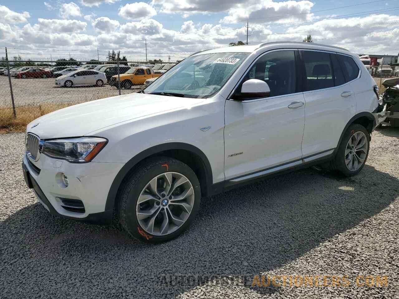 5UXWX9C53H0T09005 BMW X3 2017