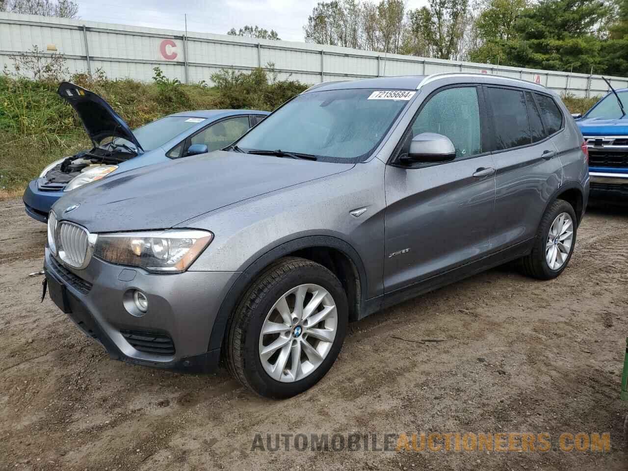 5UXWX9C53H0T10283 BMW X3 2017