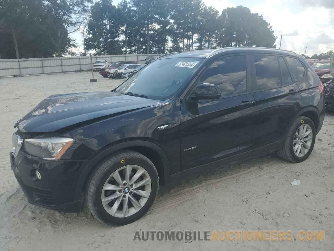 5UXWX9C53H0T15192 BMW X3 2017