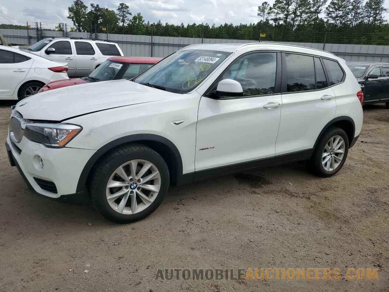 5UXWX9C53H0T15287 BMW X3 2017