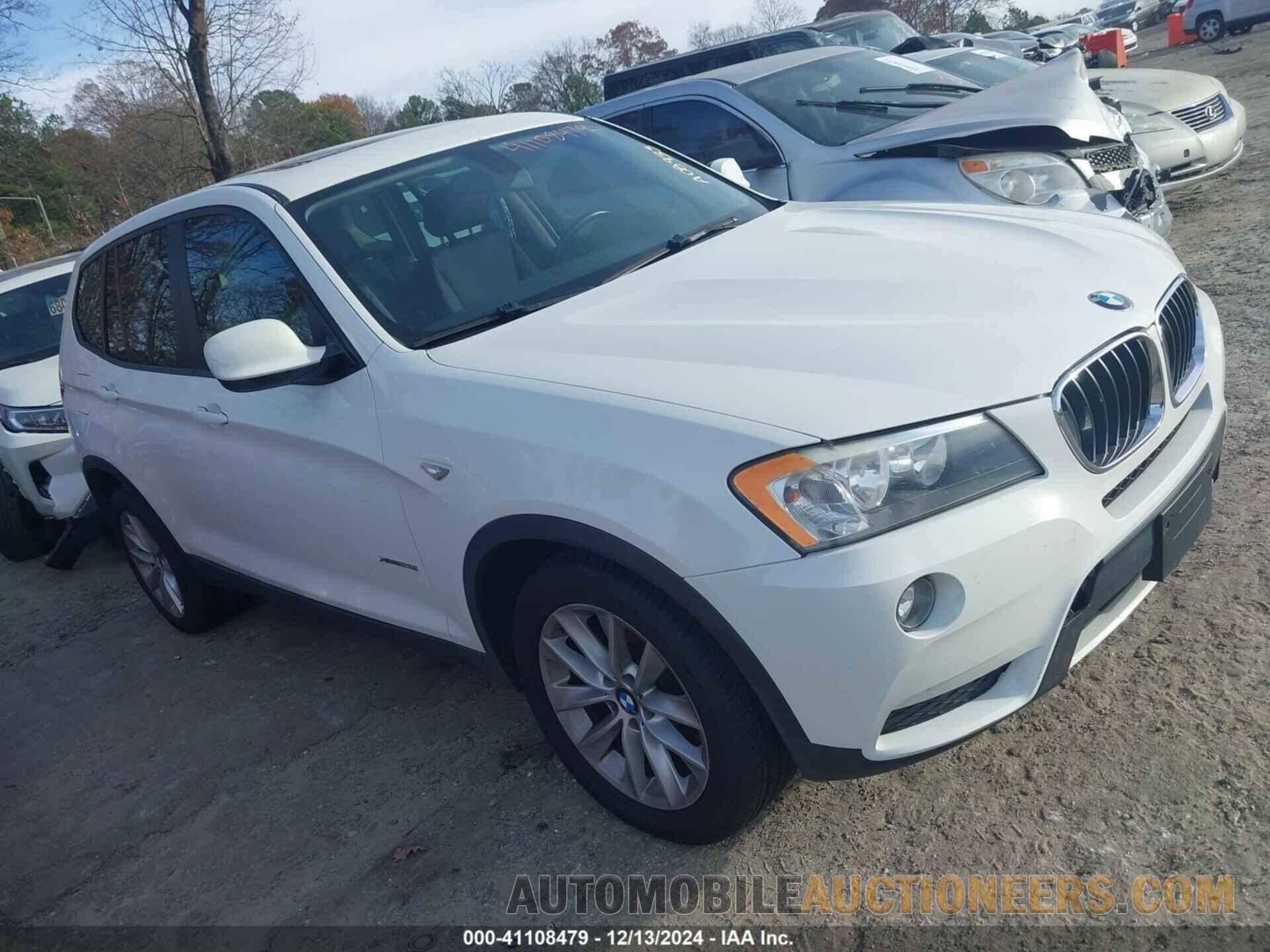 5UXWX9C54D0A08935 BMW X3 2013