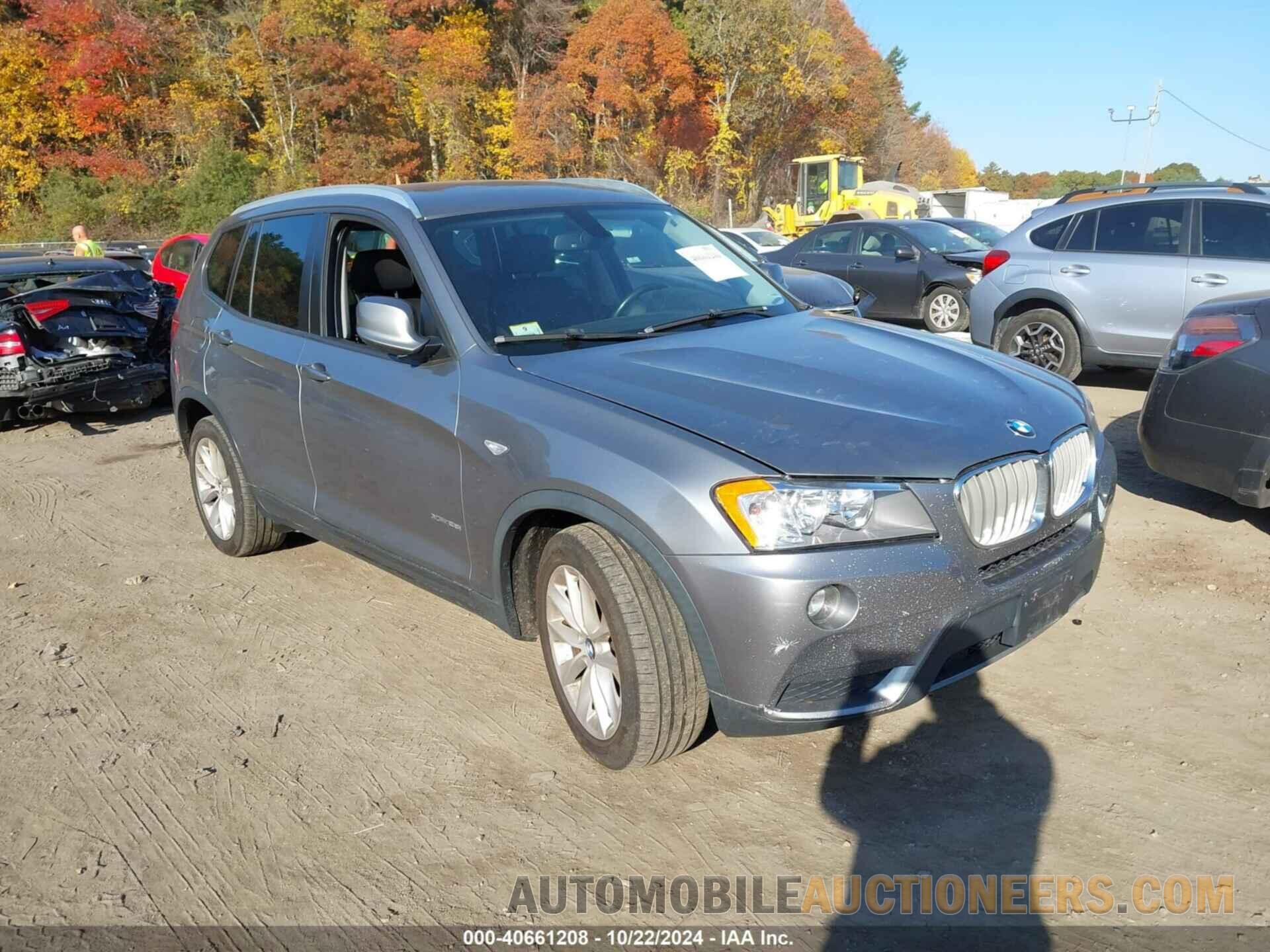 5UXWX9C54D0A15237 BMW X3 2013