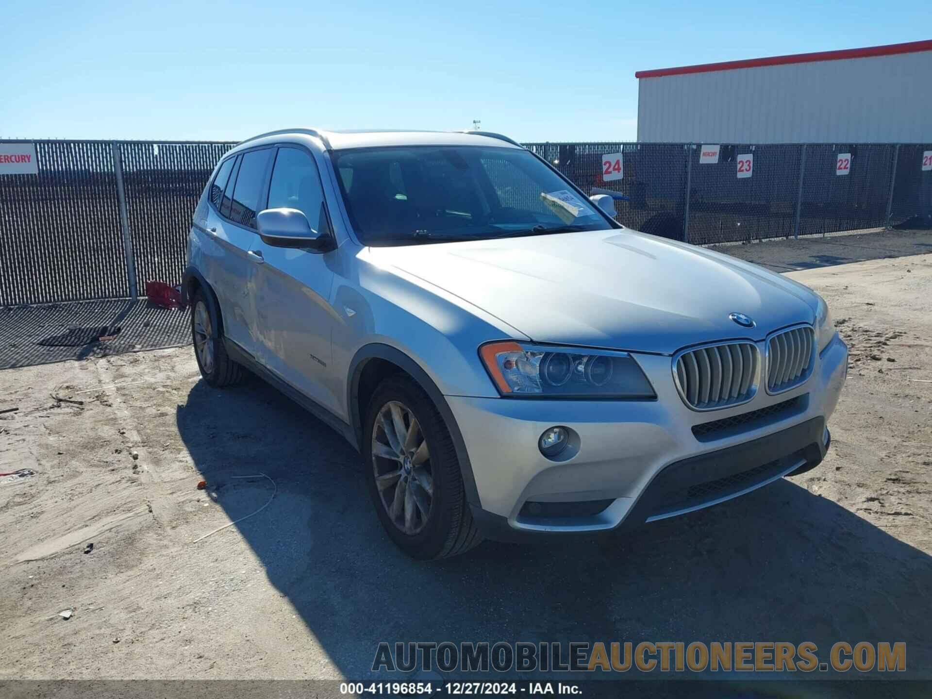 5UXWX9C54D0A26089 BMW X3 2013