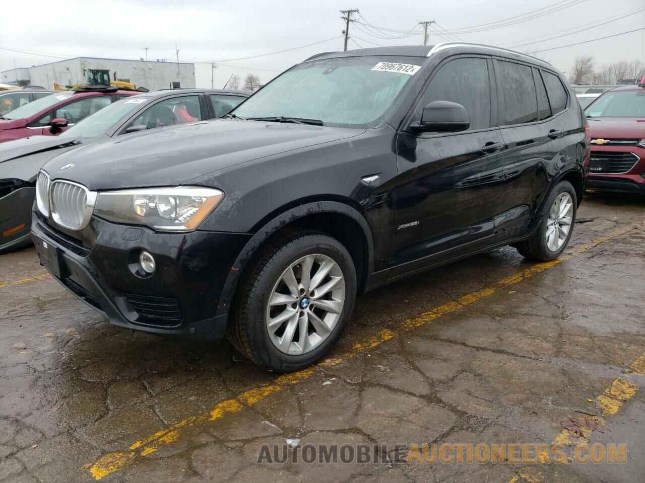 5UXWX9C54F0D44832 BMW X3 2015