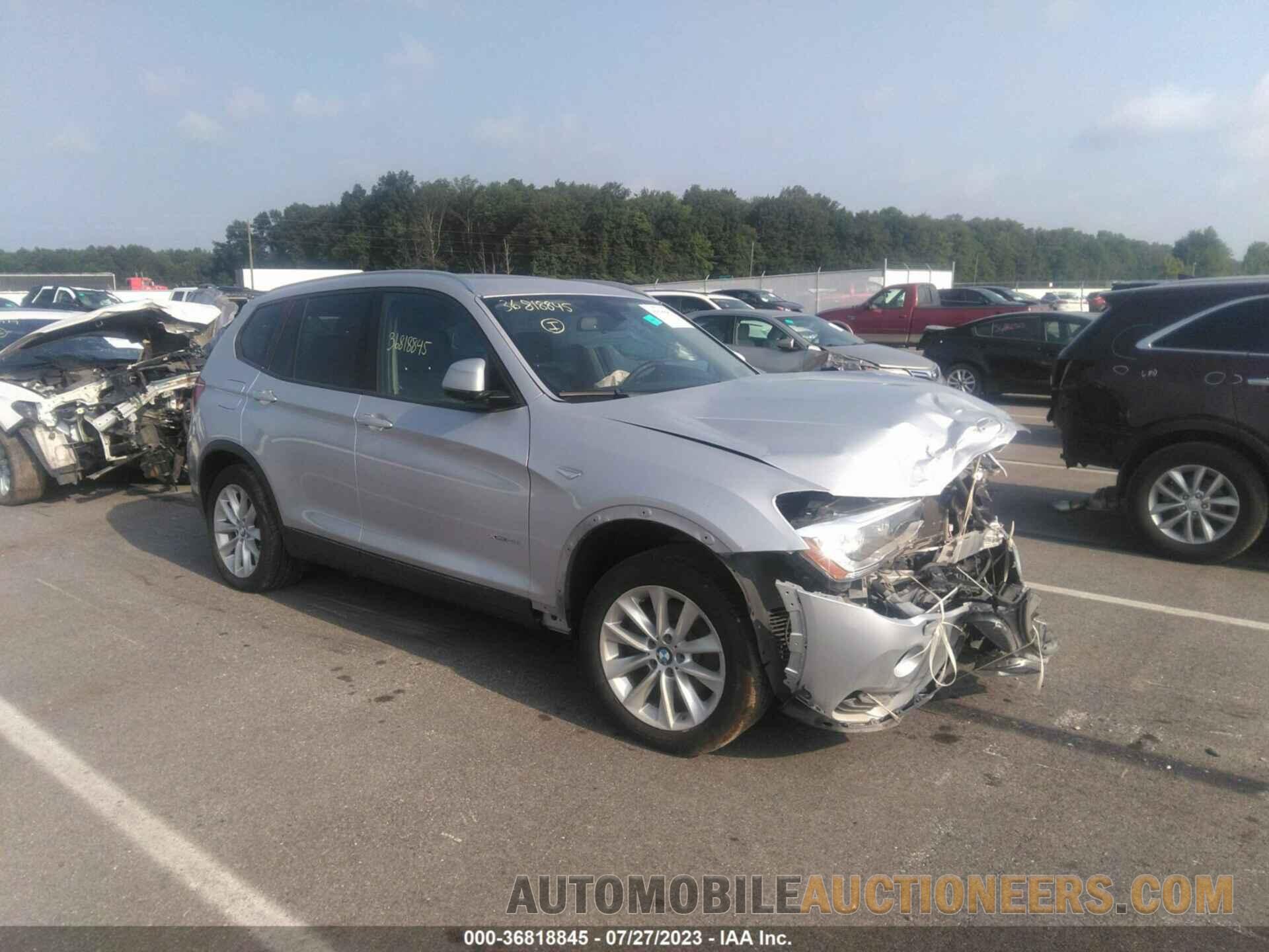 5UXWX9C54F0D49772 BMW X3 2015