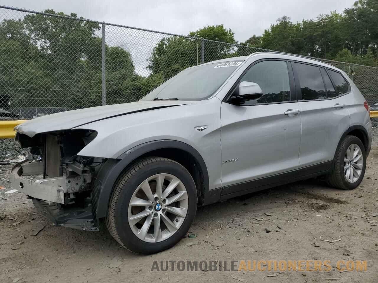 5UXWX9C54F0D49898 BMW X3 2015