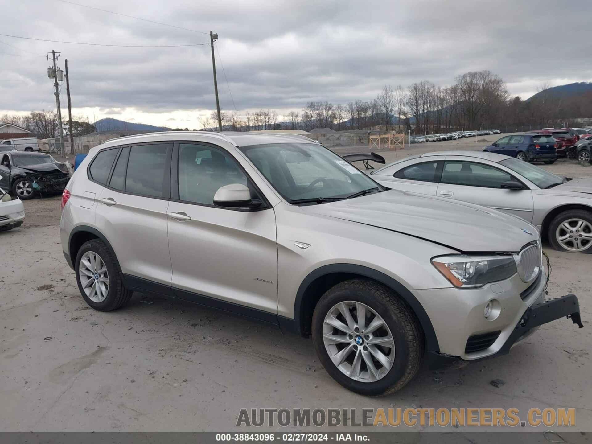 5UXWX9C54F0D53577 BMW X3 2015