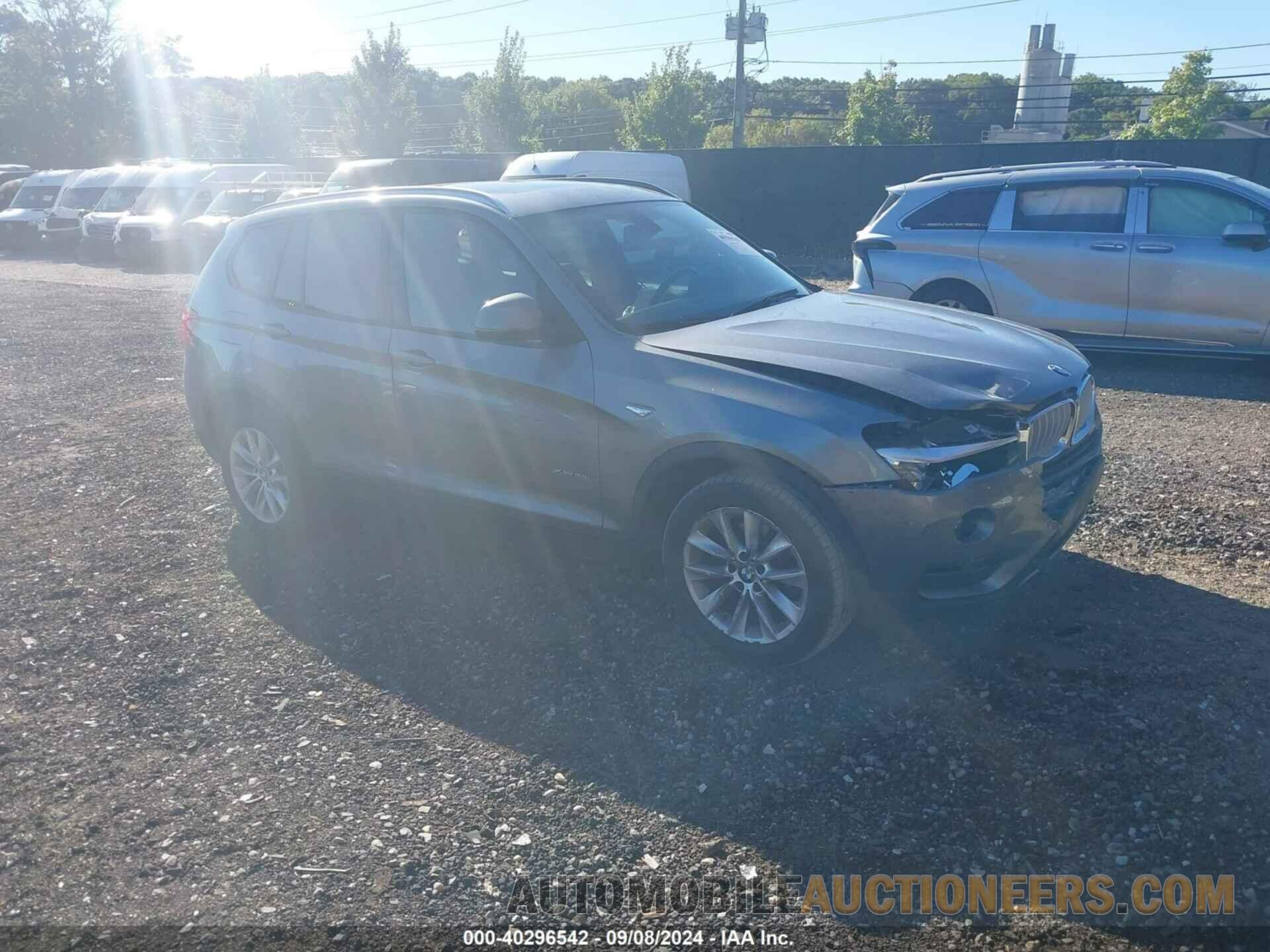 5UXWX9C54F0D61727 BMW X3 2015