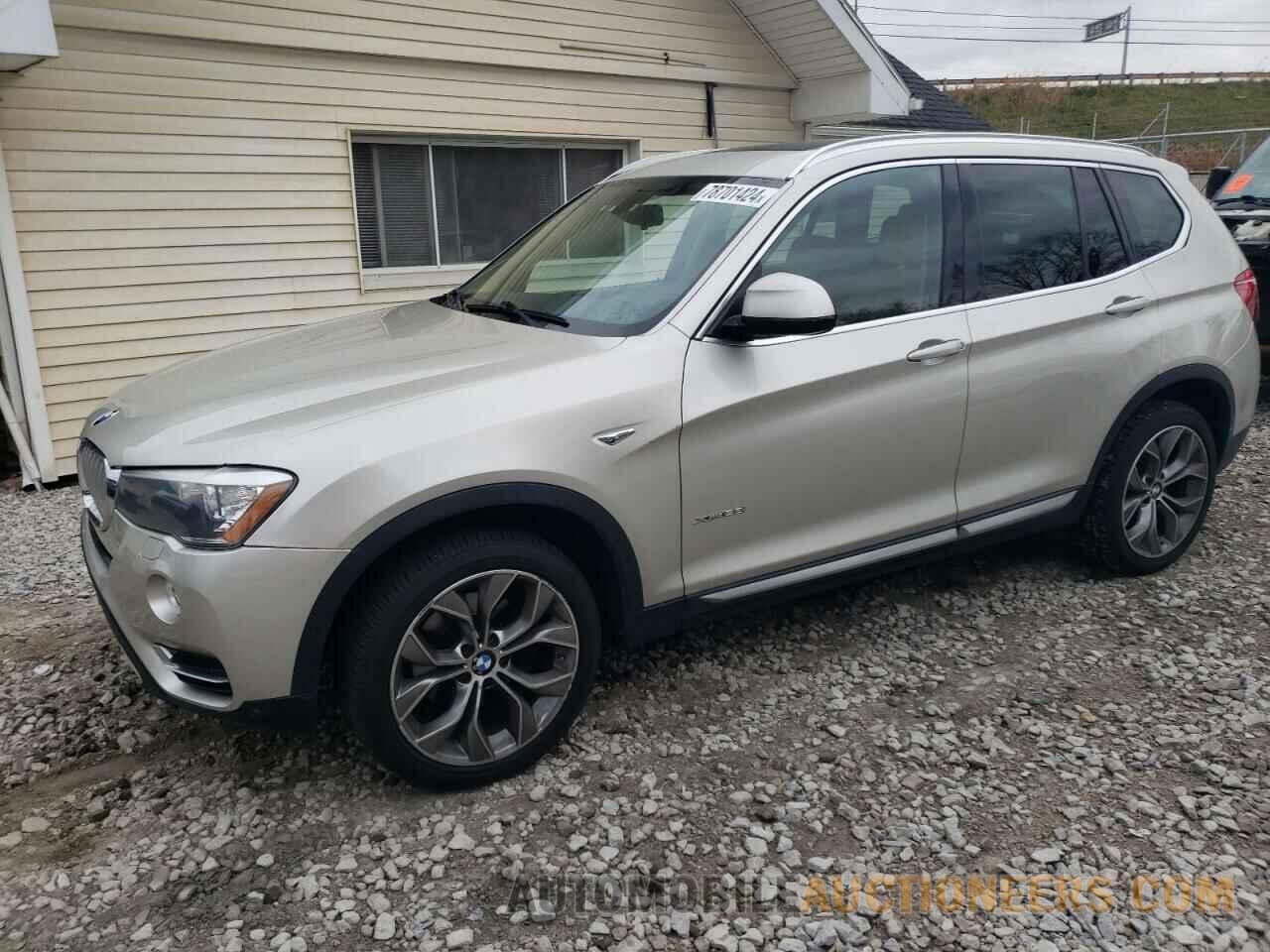 5UXWX9C54F0D61923 BMW X3 2015