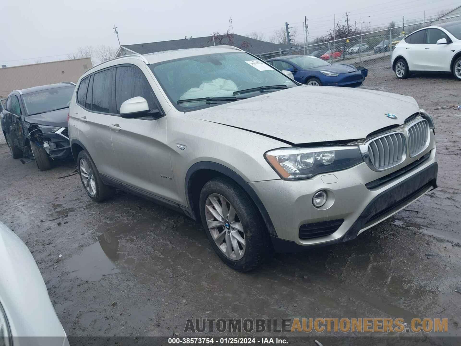 5UXWX9C54G0D63821 BMW X3 2016