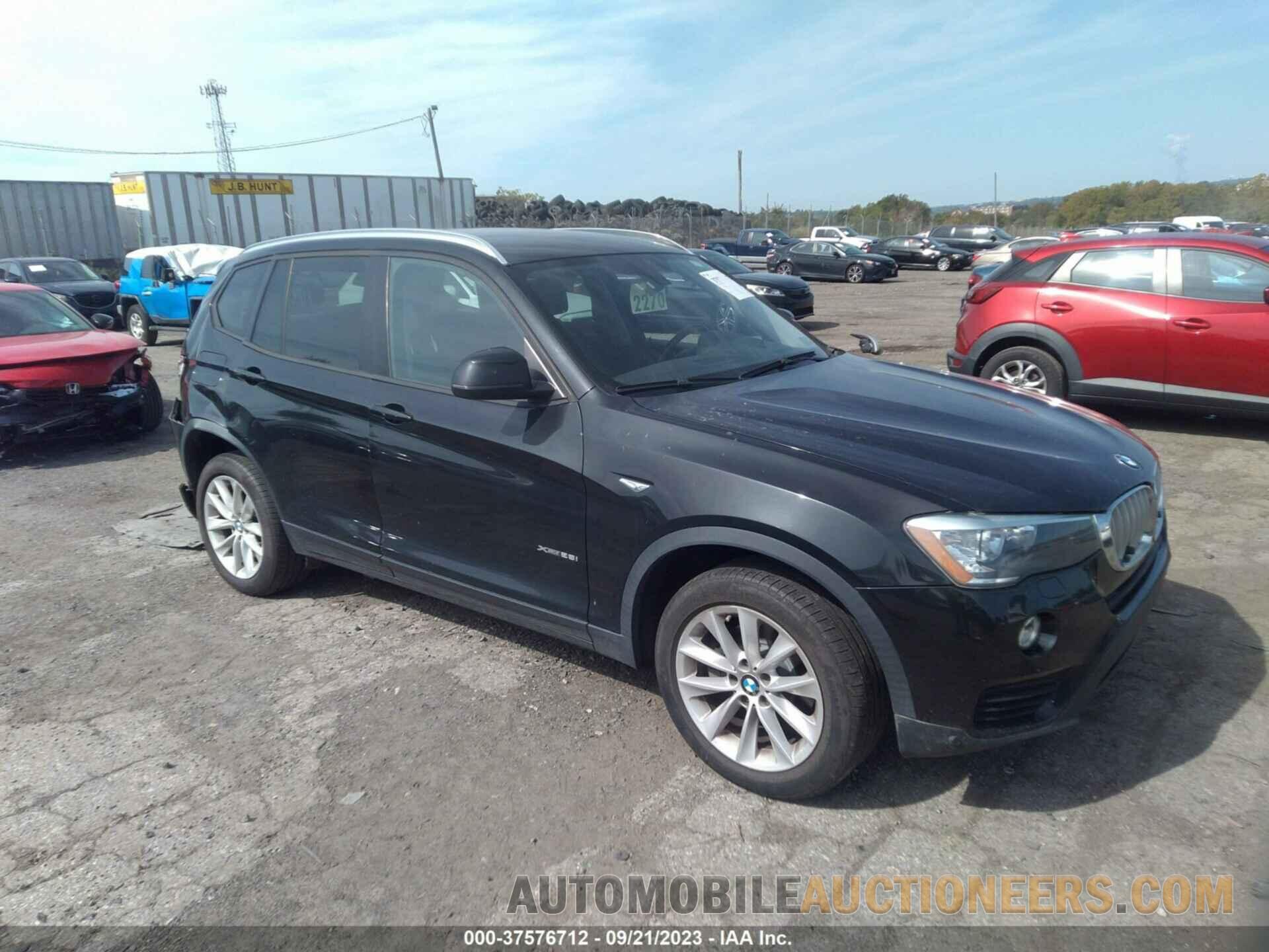 5UXWX9C54G0D64001 BMW X3 2016