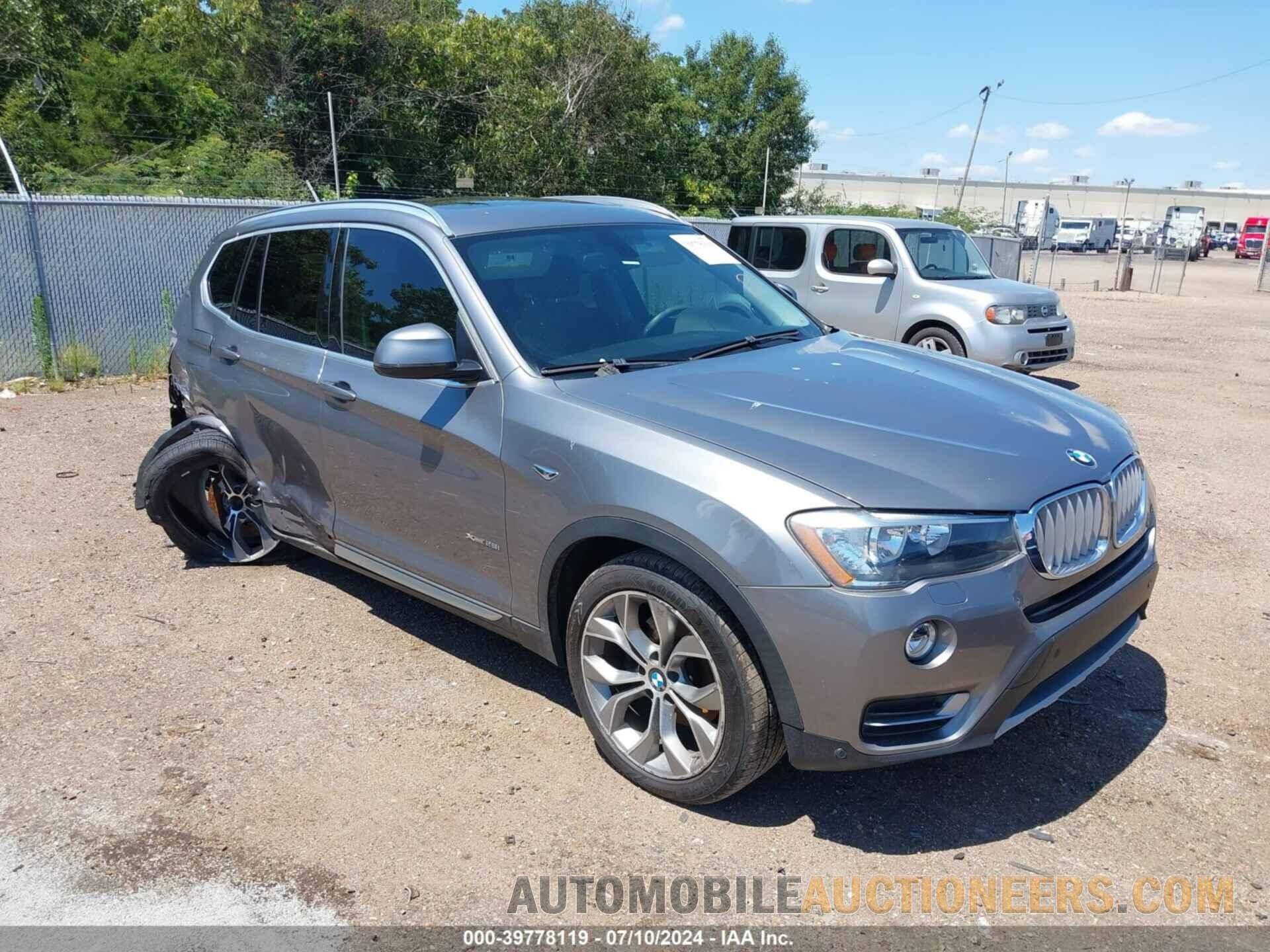 5UXWX9C54G0D67867 BMW X3 2016