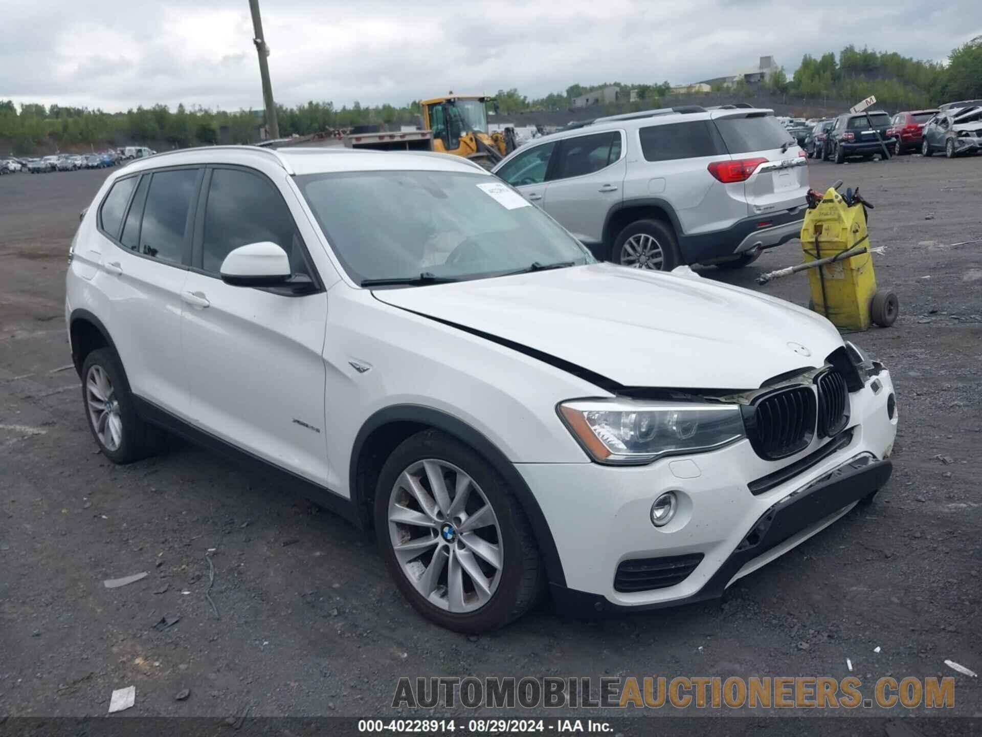 5UXWX9C54G0D69439 BMW X3 2016