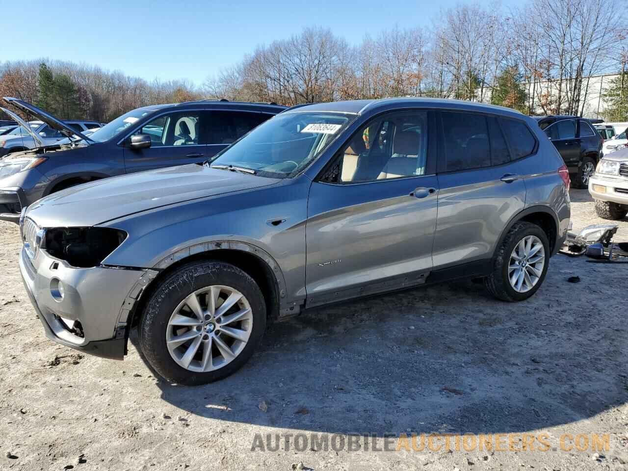 5UXWX9C54G0D75287 BMW X3 2016