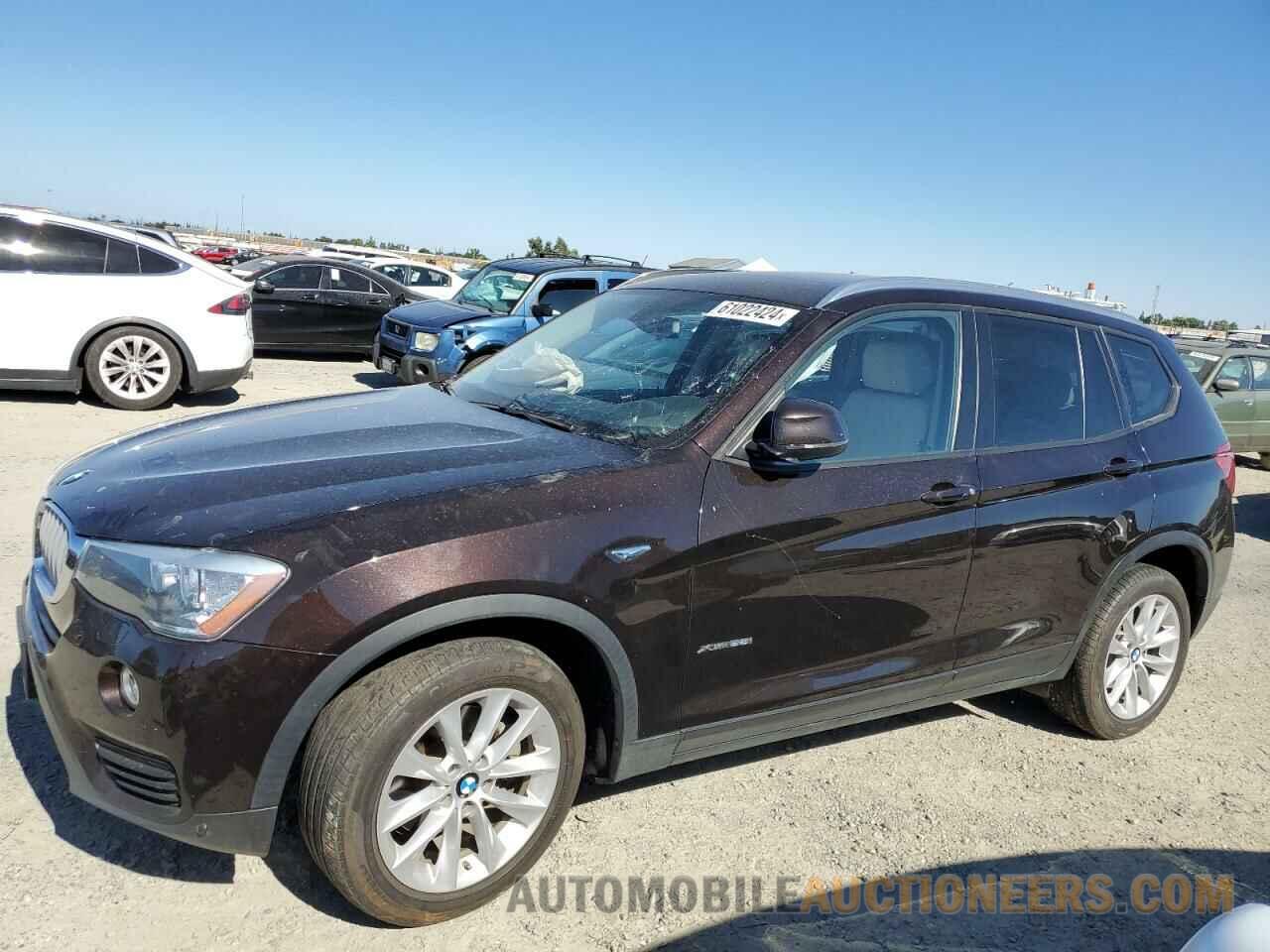 5UXWX9C54G0D75533 BMW X3 2016