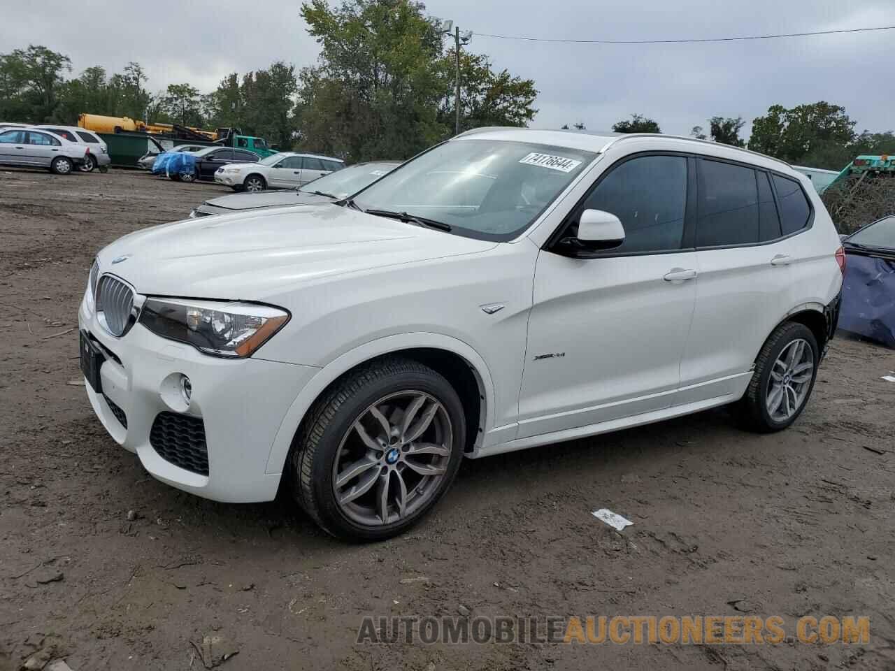 5UXWX9C54G0D75869 BMW X3 2016