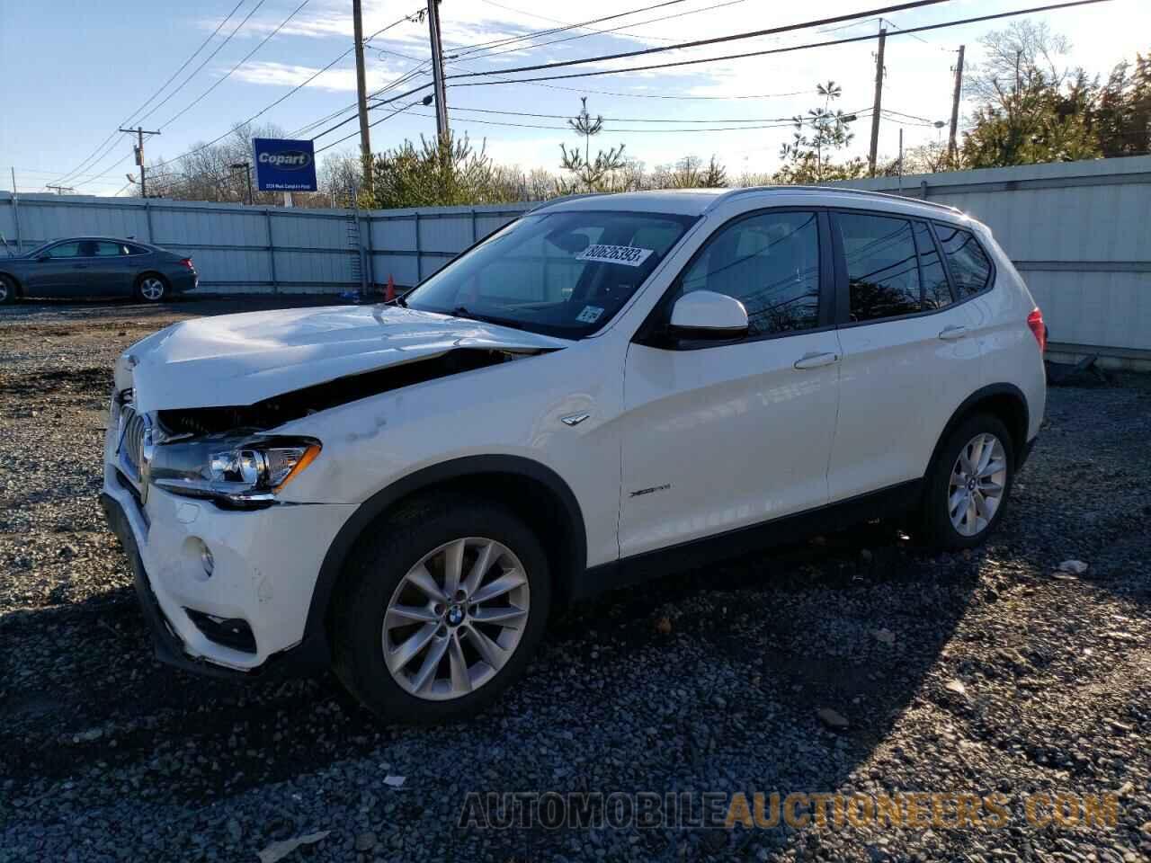 5UXWX9C54G0D77136 BMW X3 2016