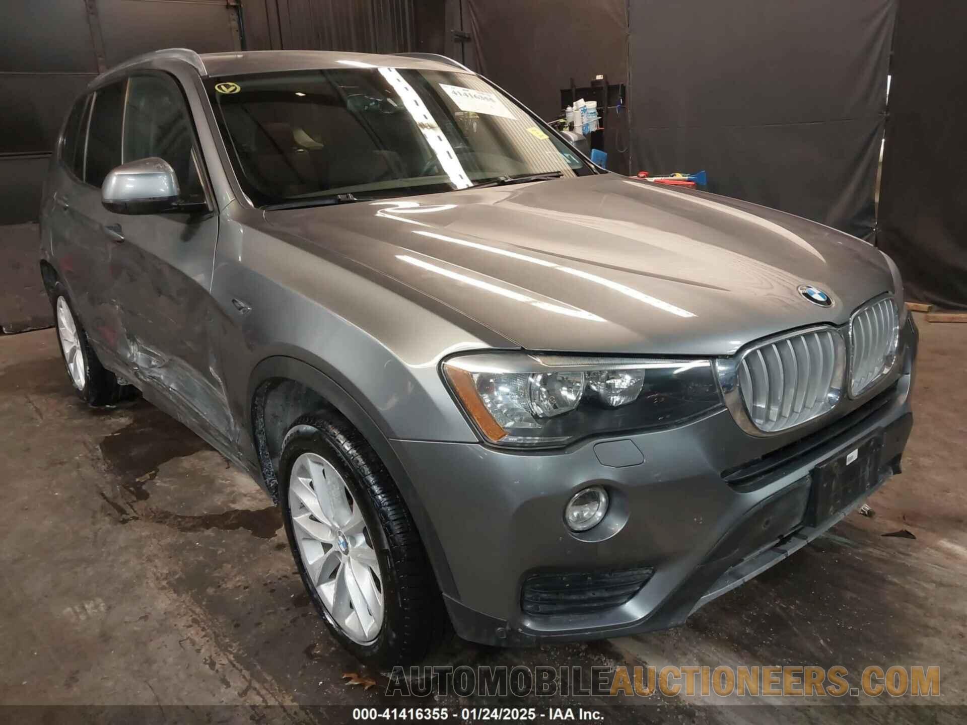 5UXWX9C54G0D80764 BMW X3 2016