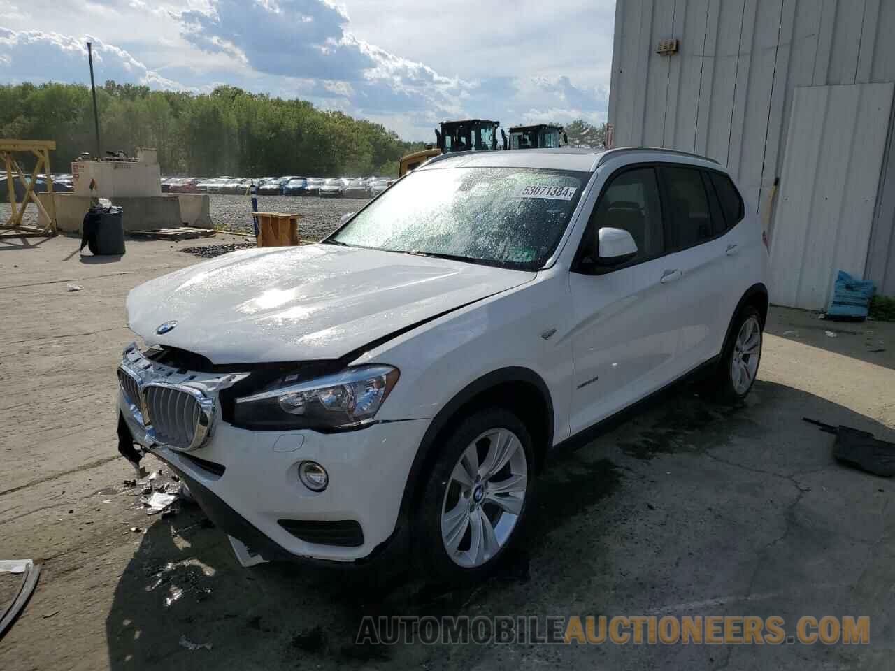 5UXWX9C54G0D83969 BMW X3 2016