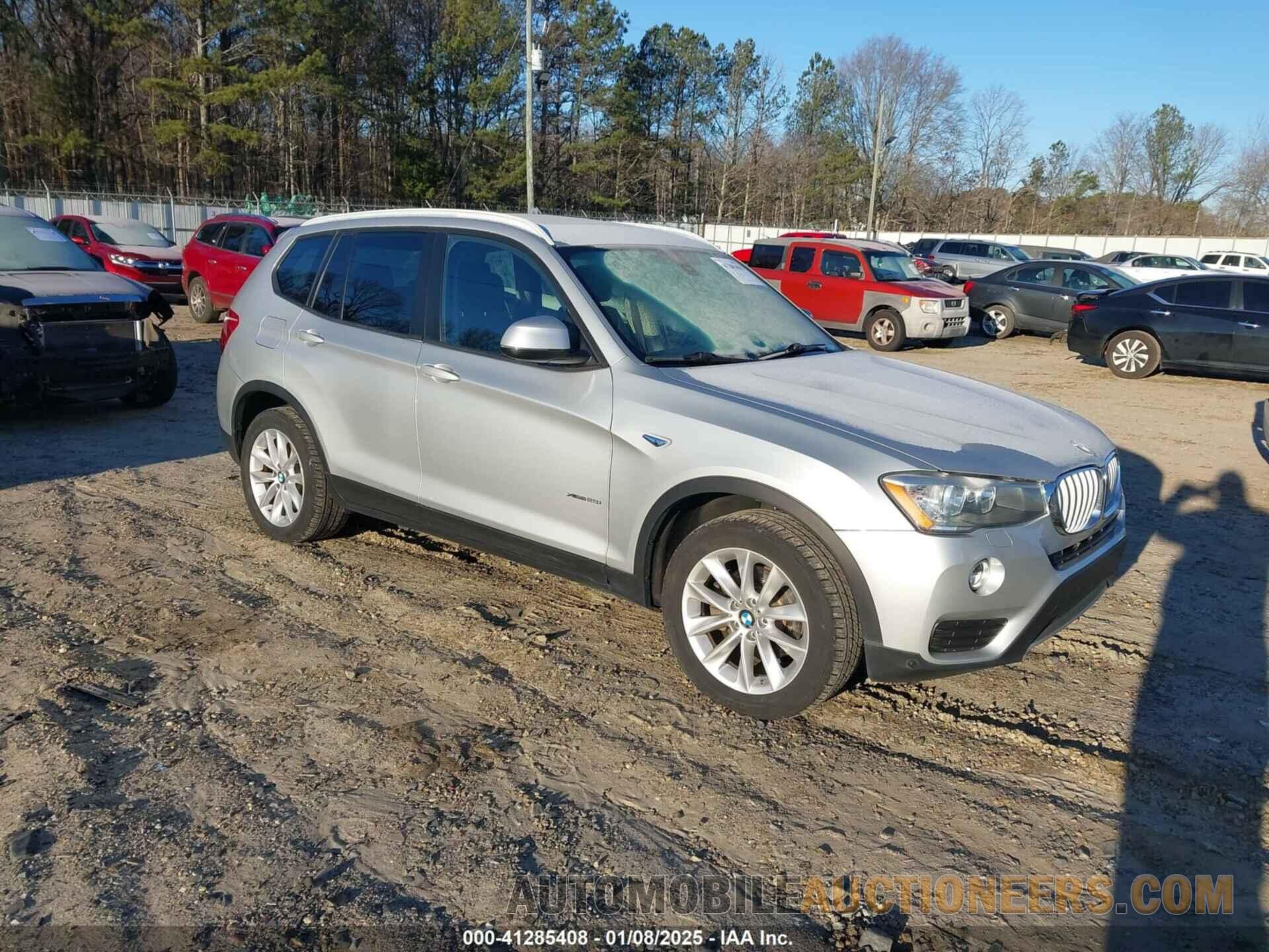 5UXWX9C54G0D85401 BMW X3 2016