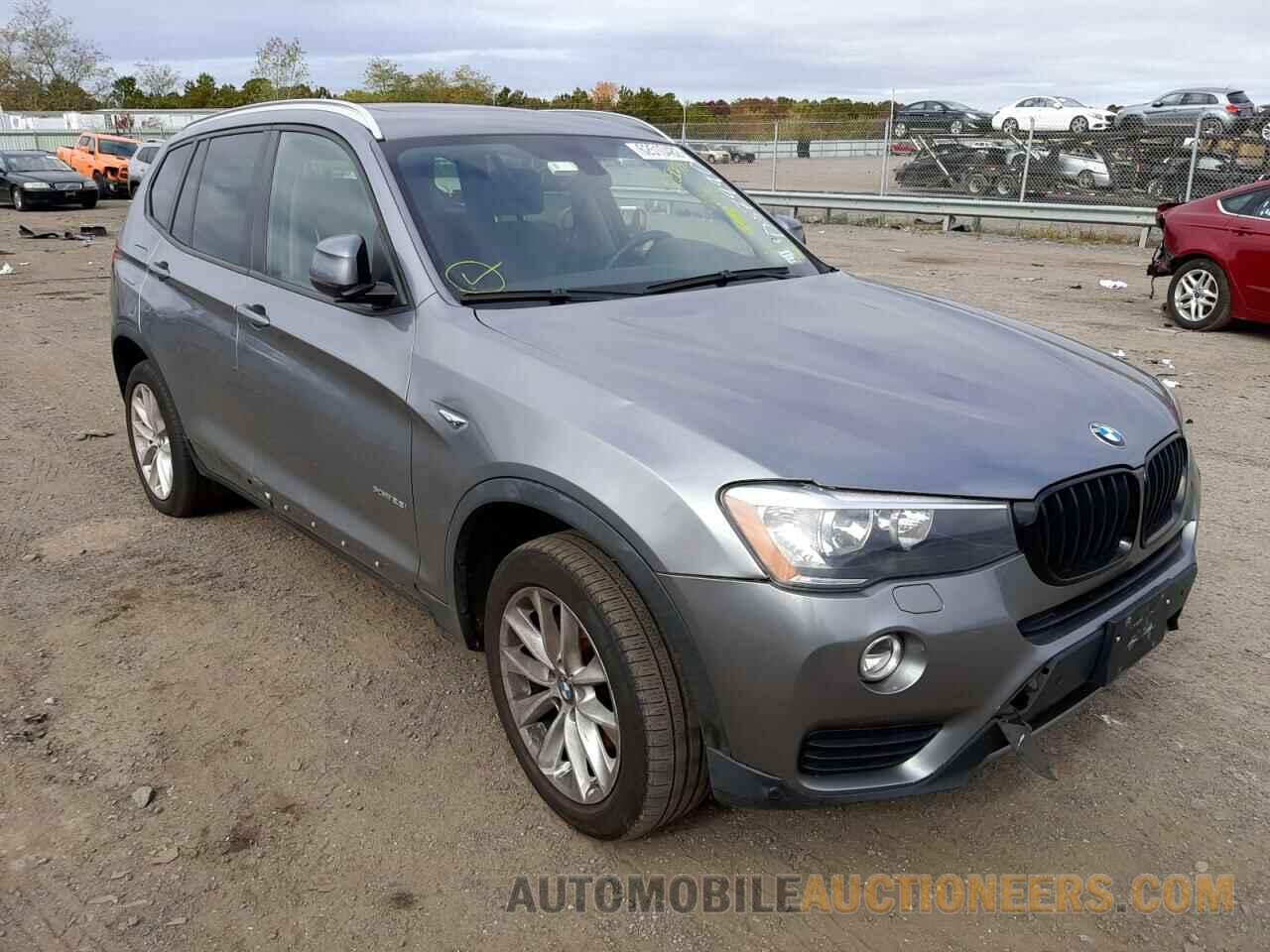 5UXWX9C54G0D87990 BMW X3 2016