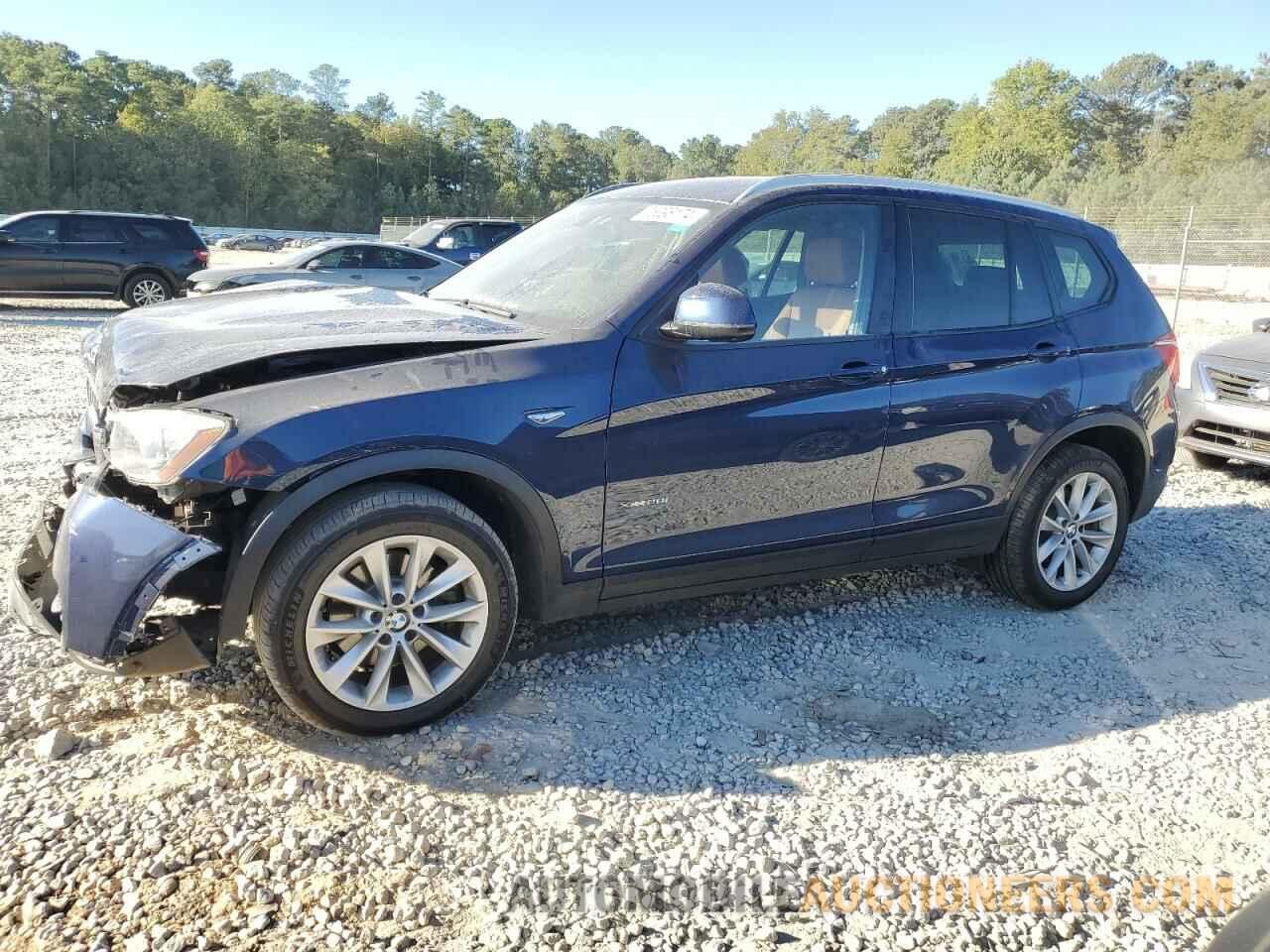 5UXWX9C54G0D88458 BMW X3 2016