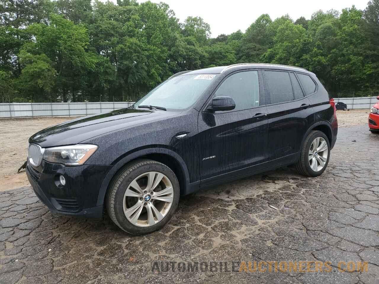 5UXWX9C54G0D88542 BMW X3 2016