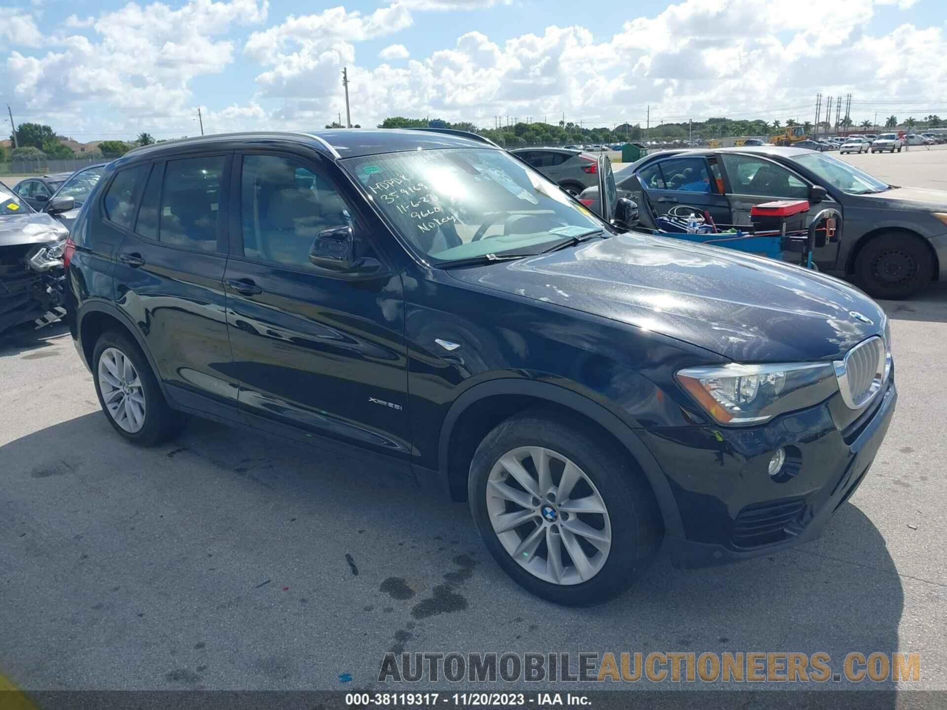 5UXWX9C54G0D89660 BMW X3 2016