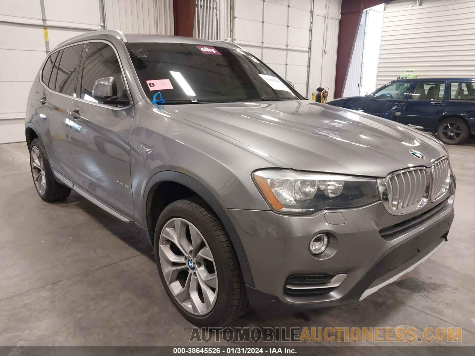 5UXWX9C54G0D89786 BMW X3 2016