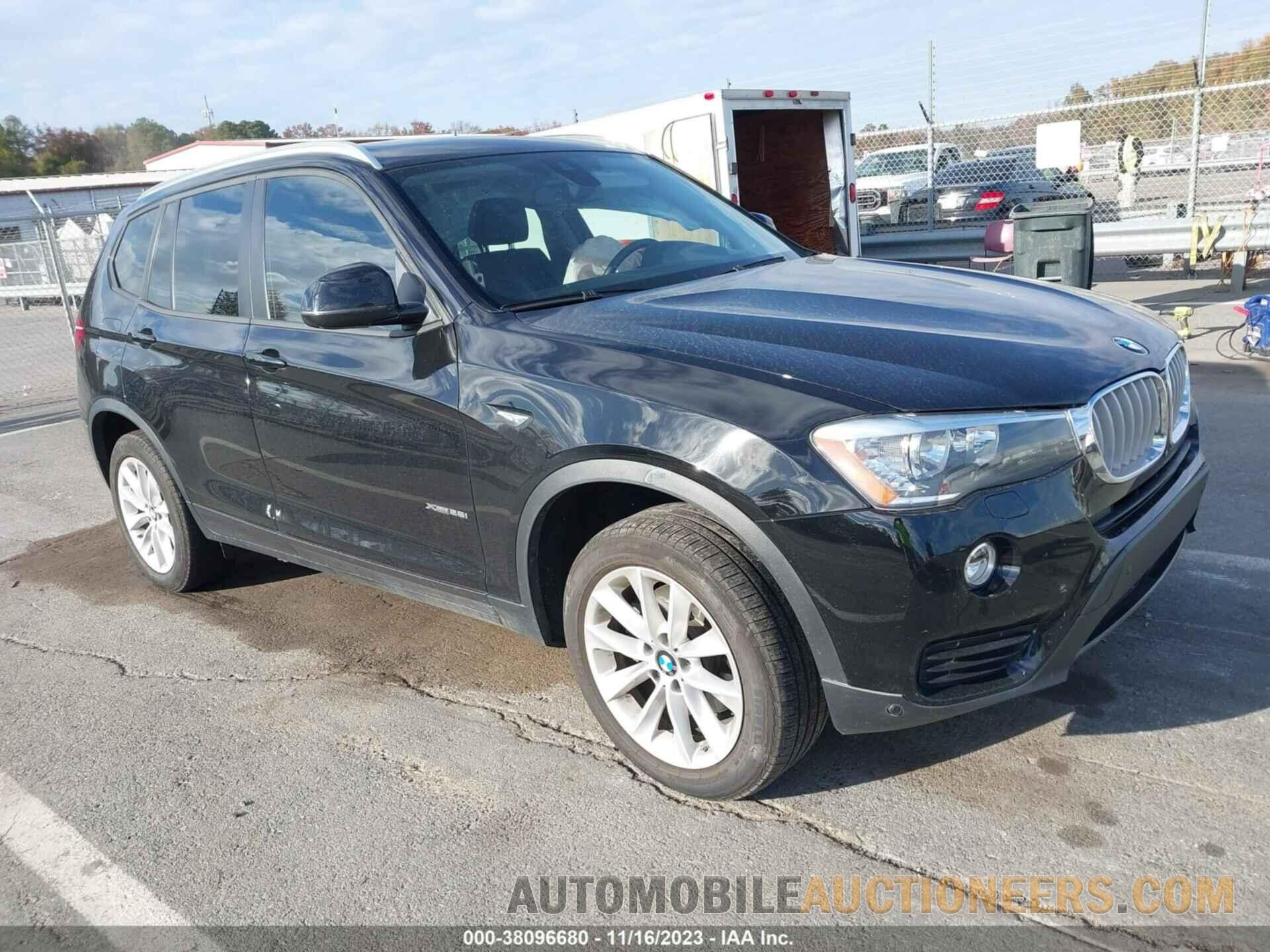 5UXWX9C54H0D97761 BMW X3 2017