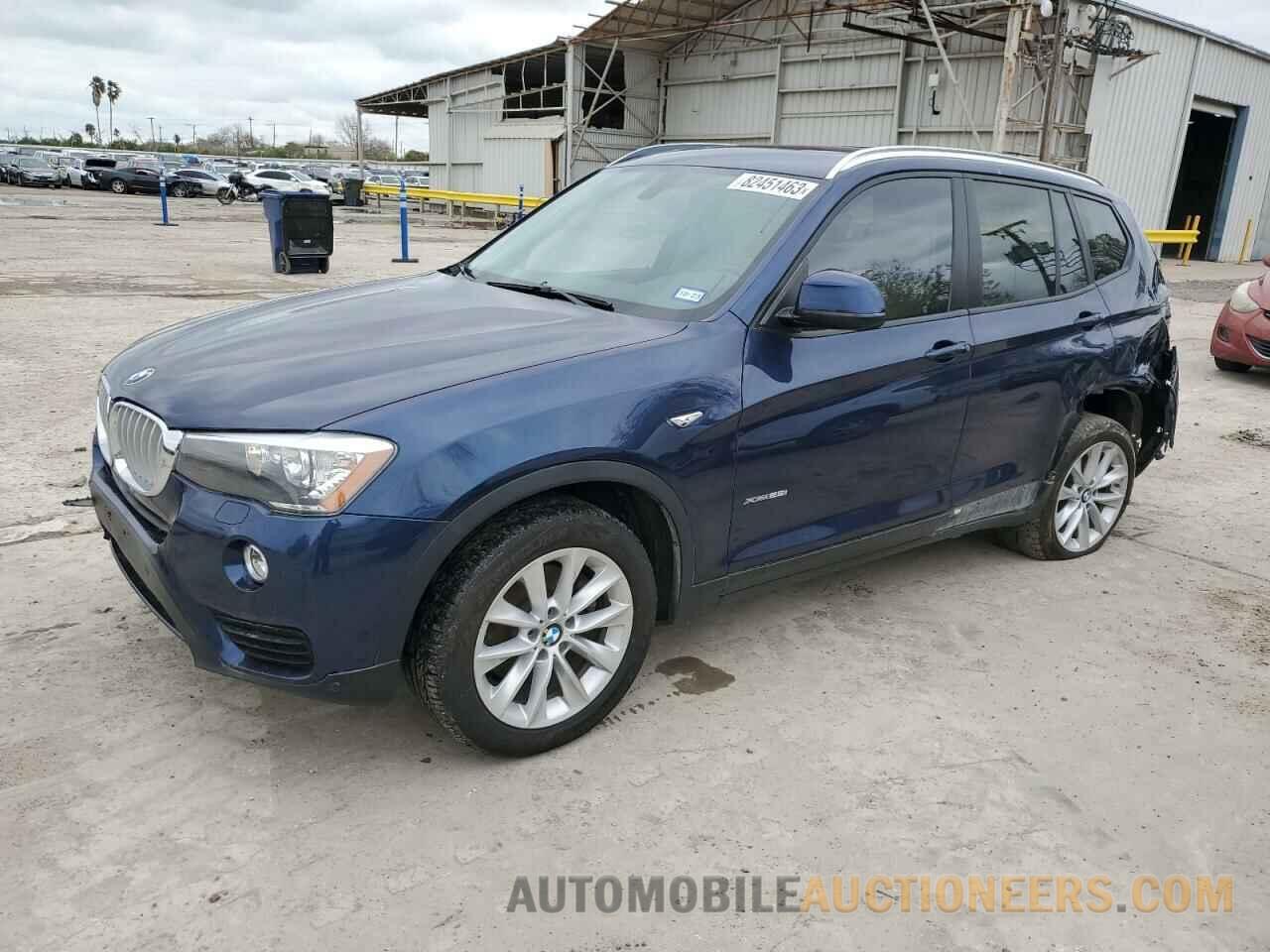 5UXWX9C54H0D99879 BMW X3 2017