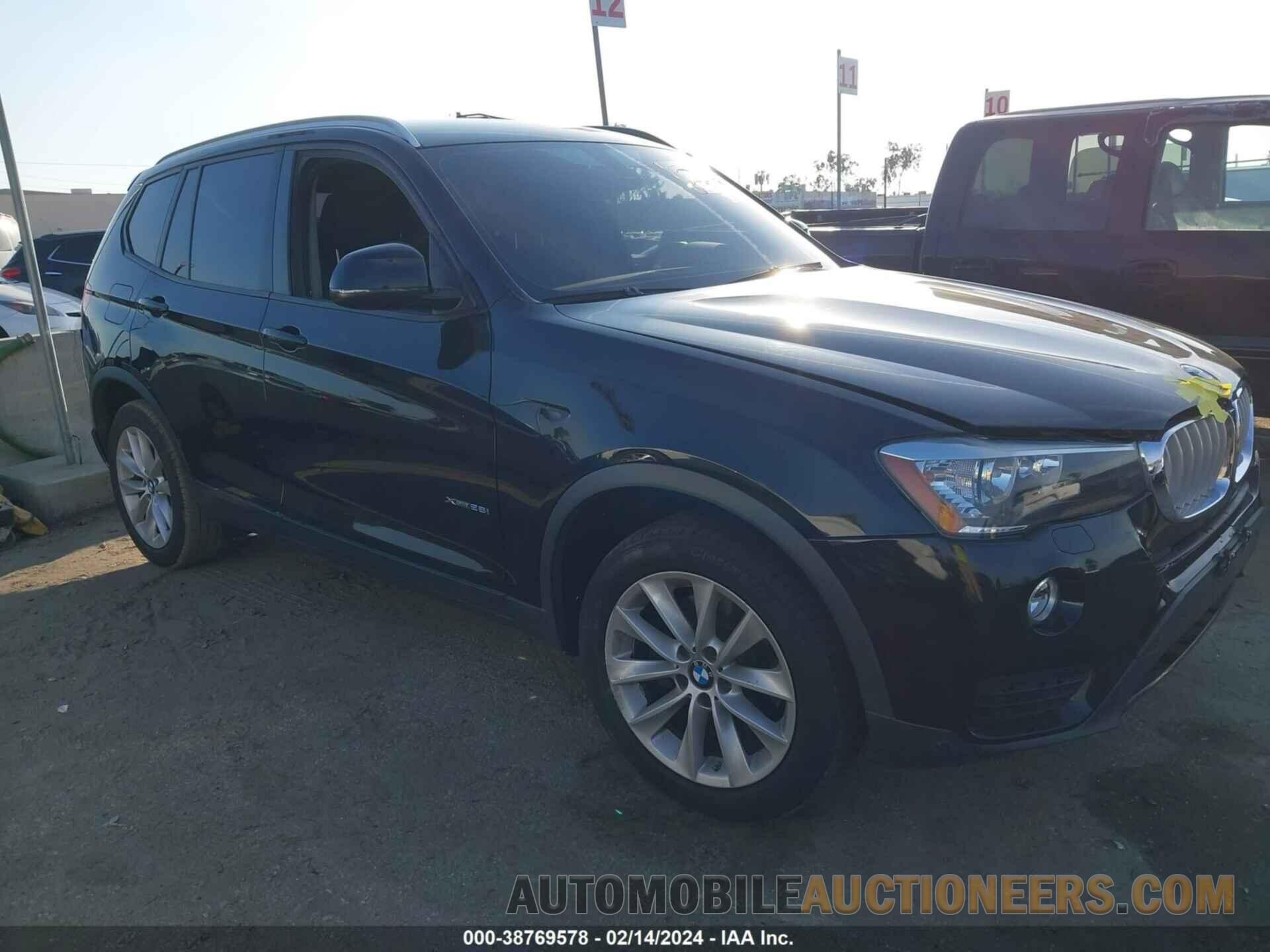 5UXWX9C54H0T00944 BMW X3 2017