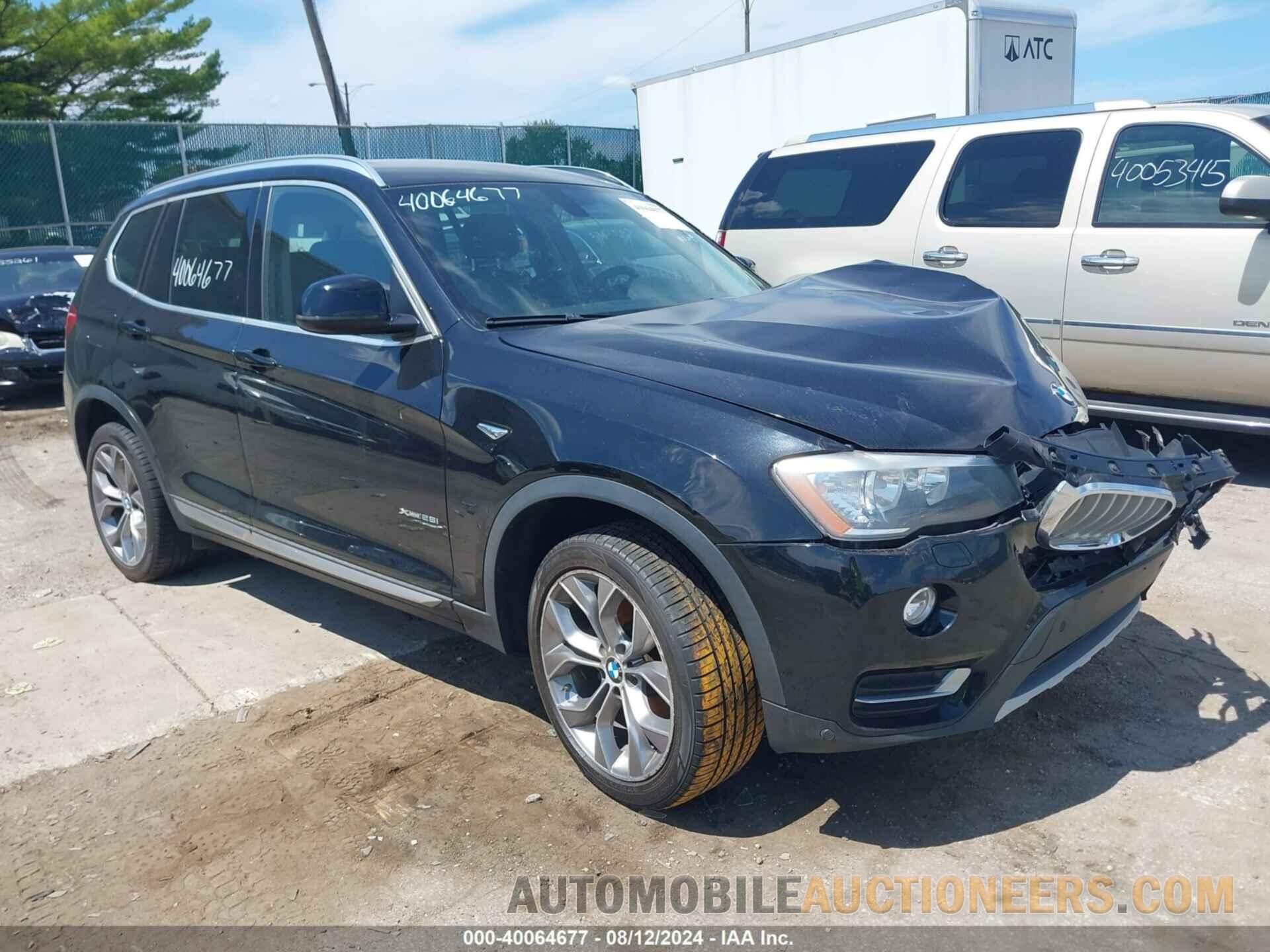 5UXWX9C54H0T01656 BMW X3 2017