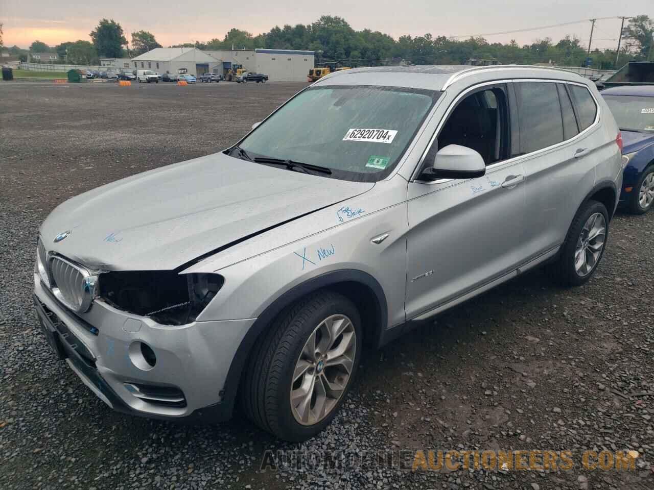 5UXWX9C54H0T02340 BMW X3 2017